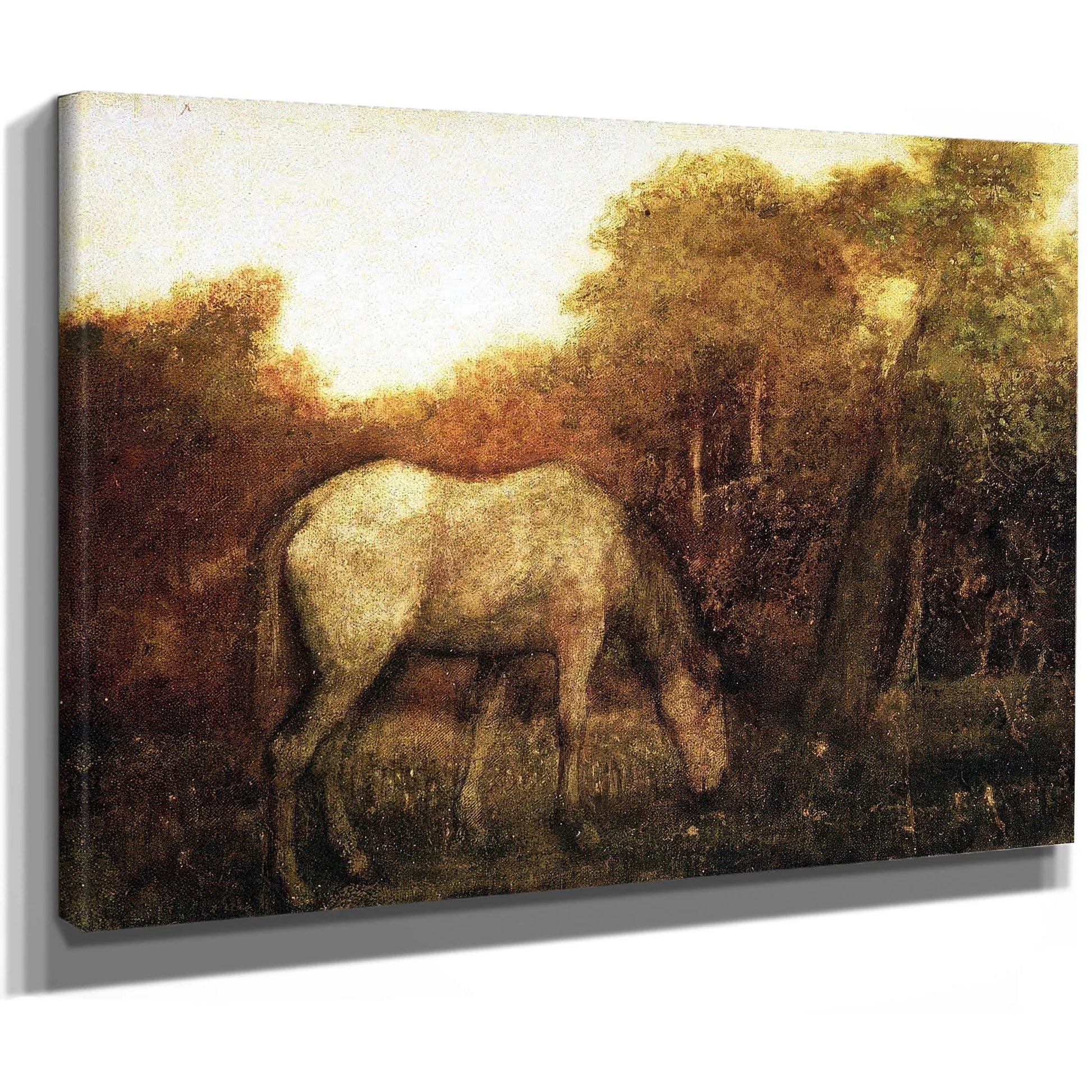 The Grazing Horse By Albert Pinkham Ryder Fine Art Print