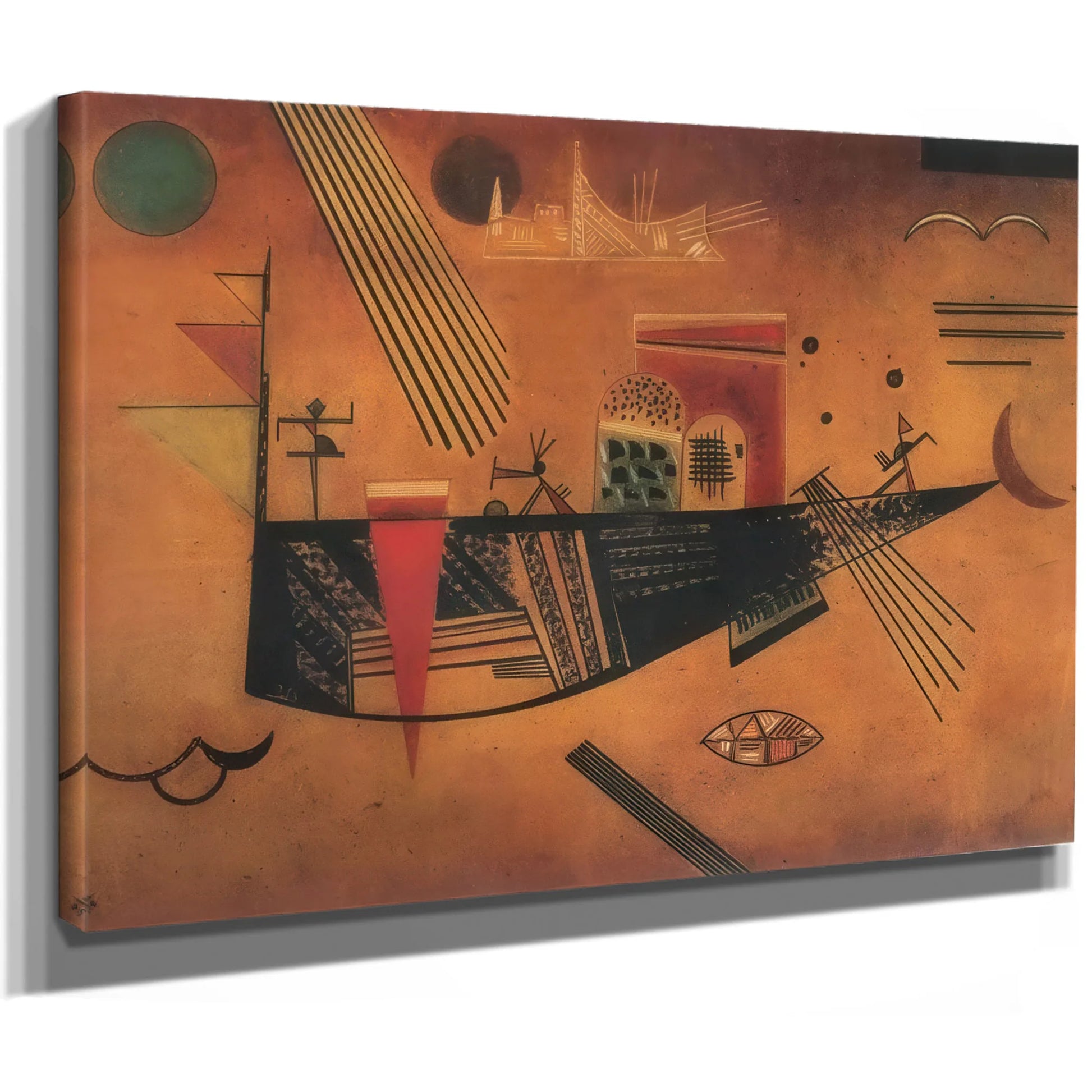 Capricious 1930 By Wassily Kandinsky Fine Art Print