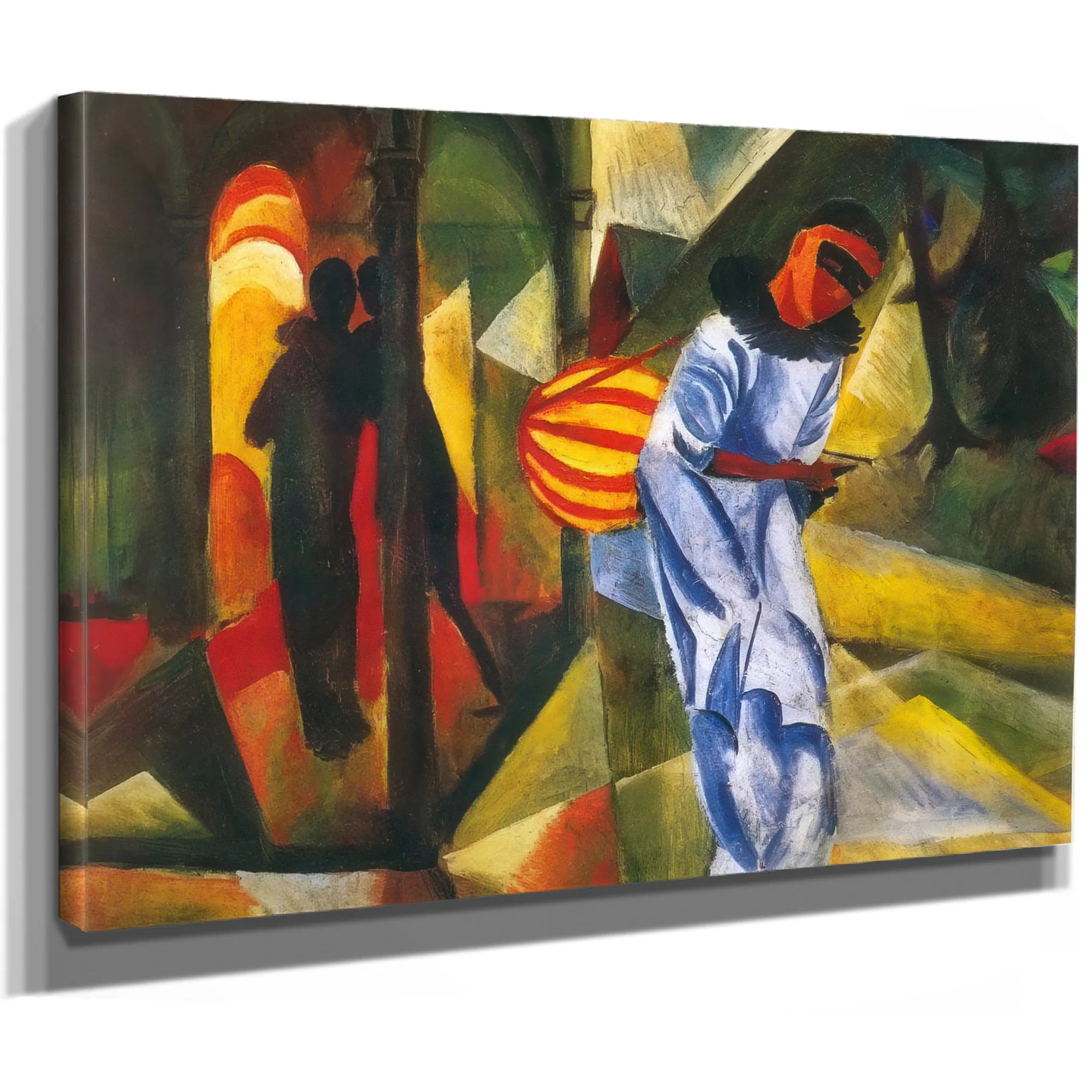 Pierrot By August Macke Fine Art Print