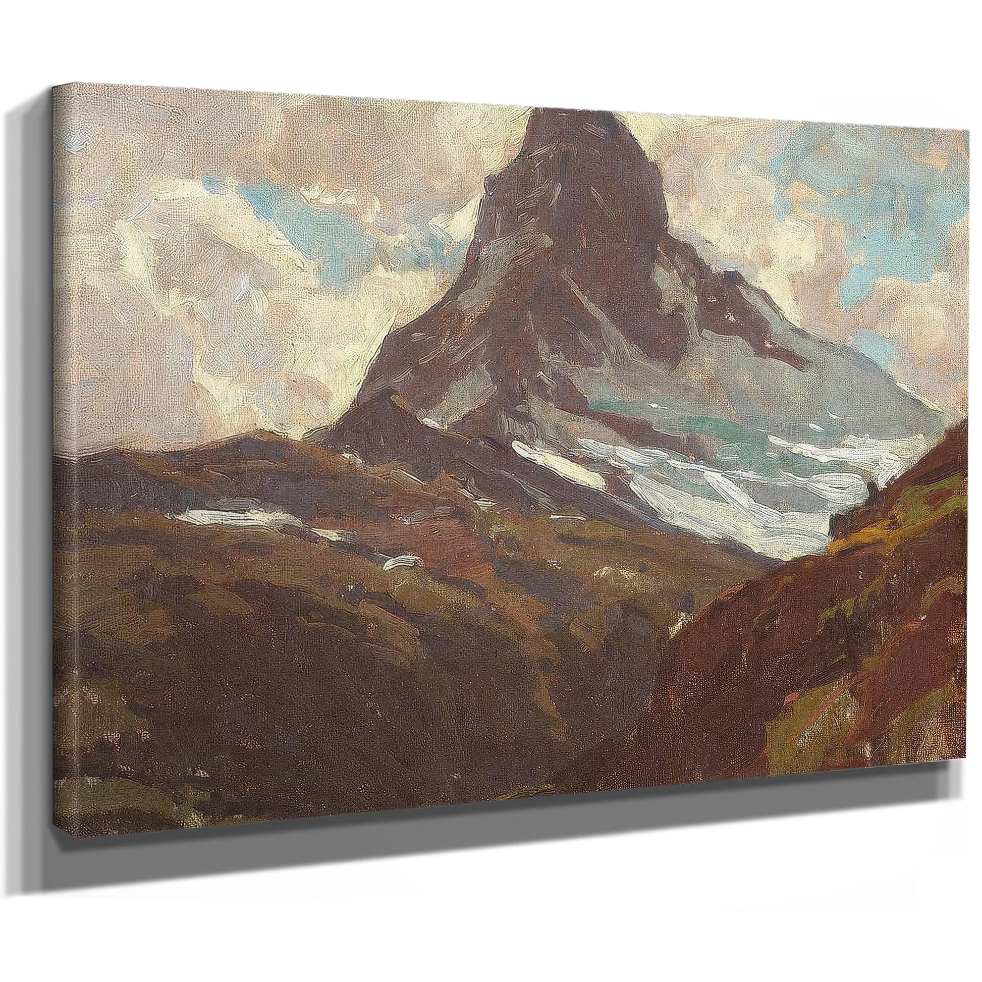 The Matterhorn In Summer By Edgar Payne Fine Art Print