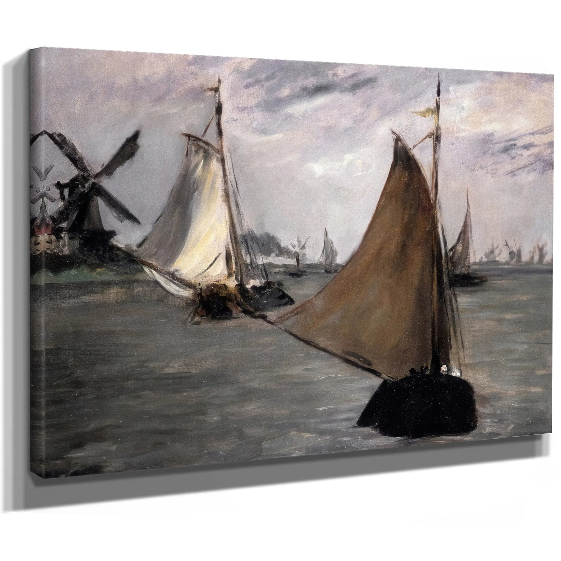 Marine In Holland By Edouard Manet Fine Art Print