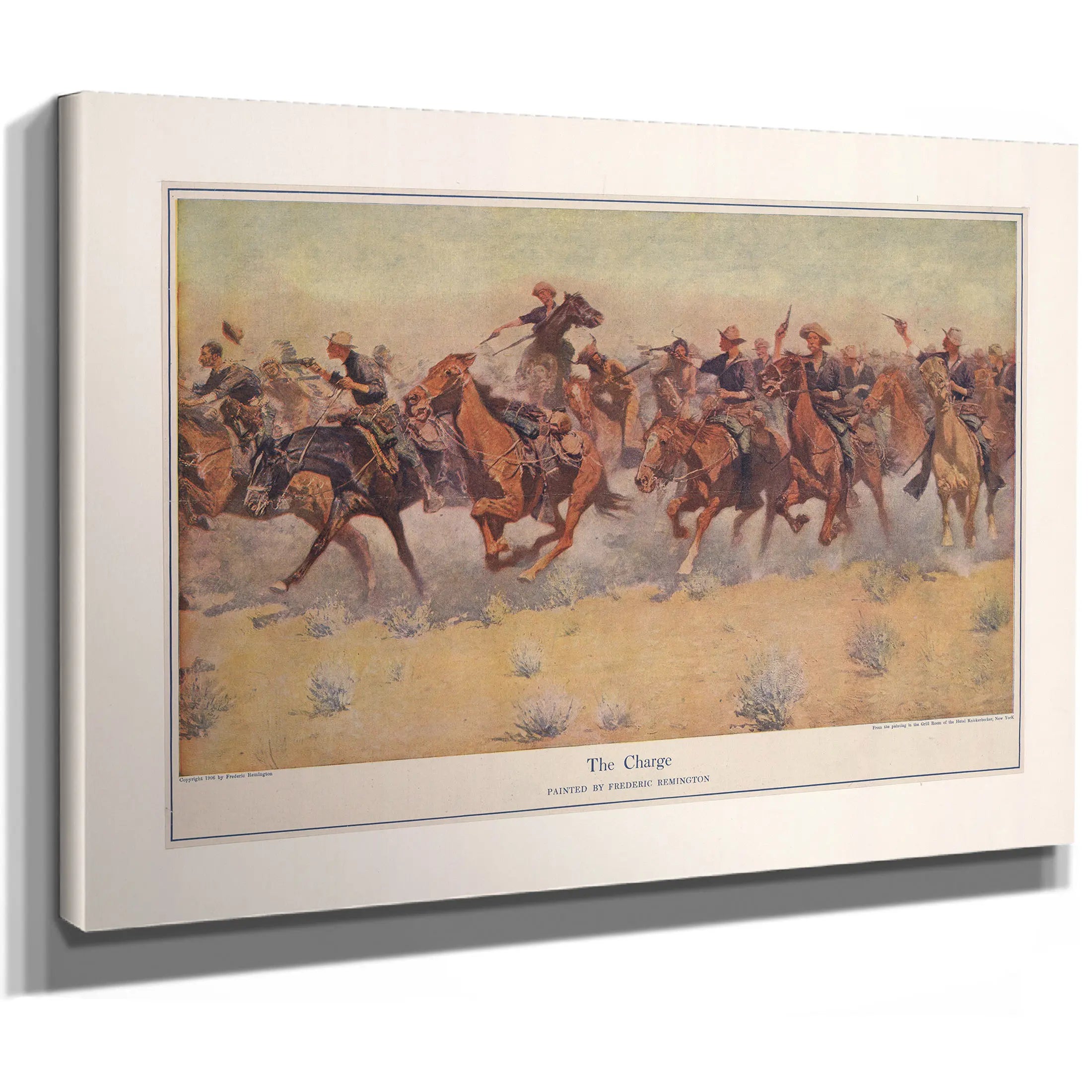The Charge  by Frederic Remington