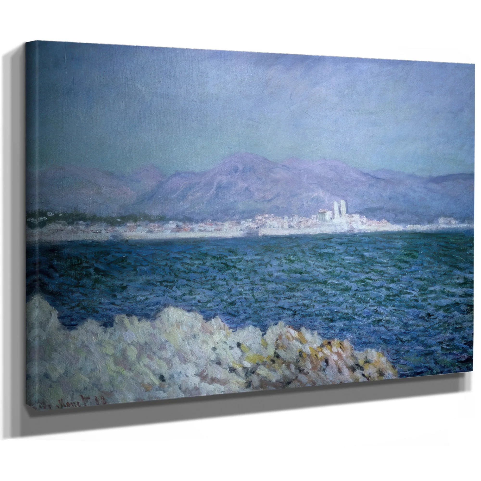Gulf Of Antibes By Claude Monet Fine Art Print