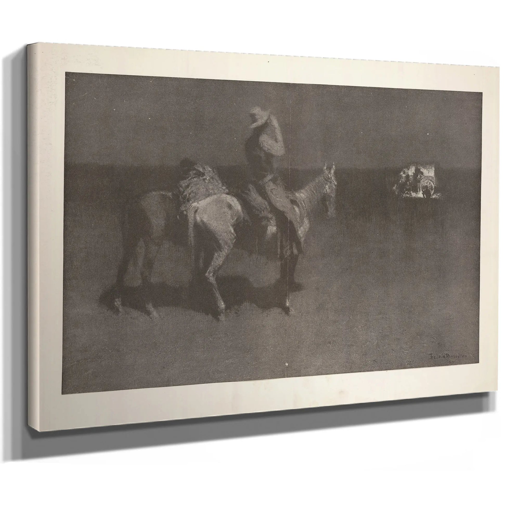 The Stranger  by Frederic Remington