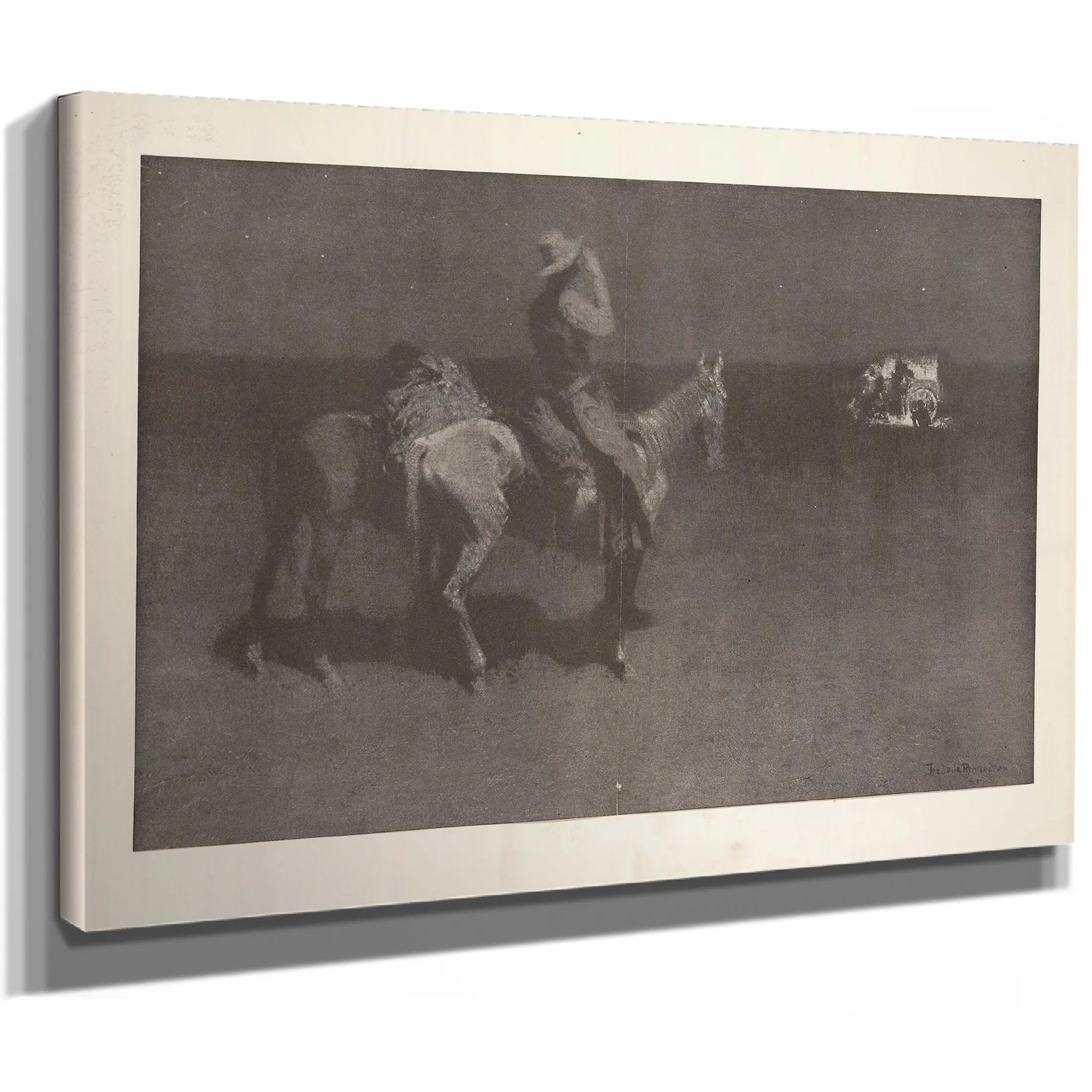 The Stranger  by Frederic Remington