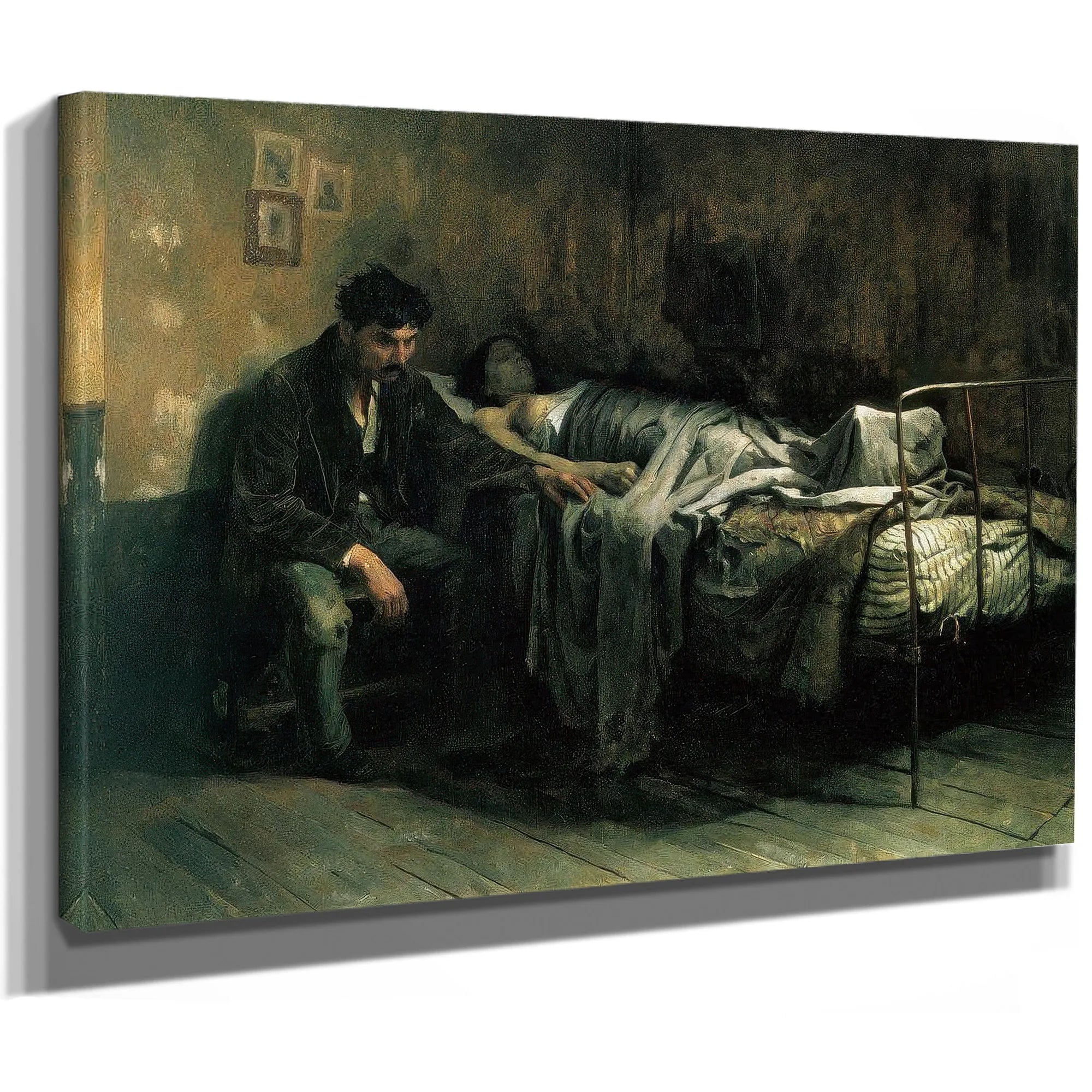 The Misery 1886 By Cristobal Rojas Poleo Fine Art Print