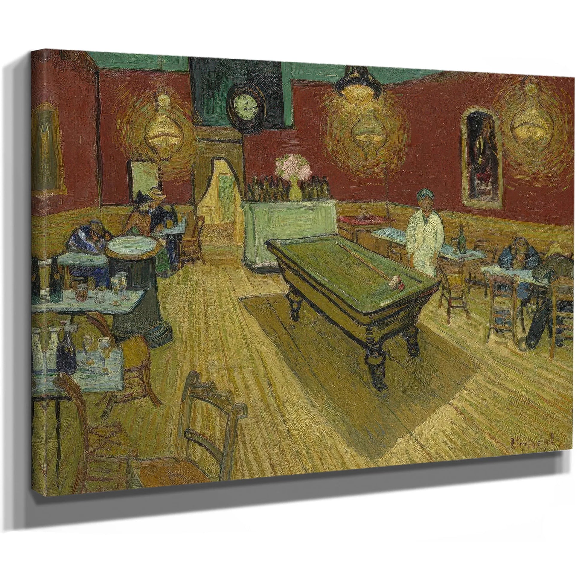 Le Cafe De Nuit (The Night Cafe) By Vincent Van Gogh Fine Art Print