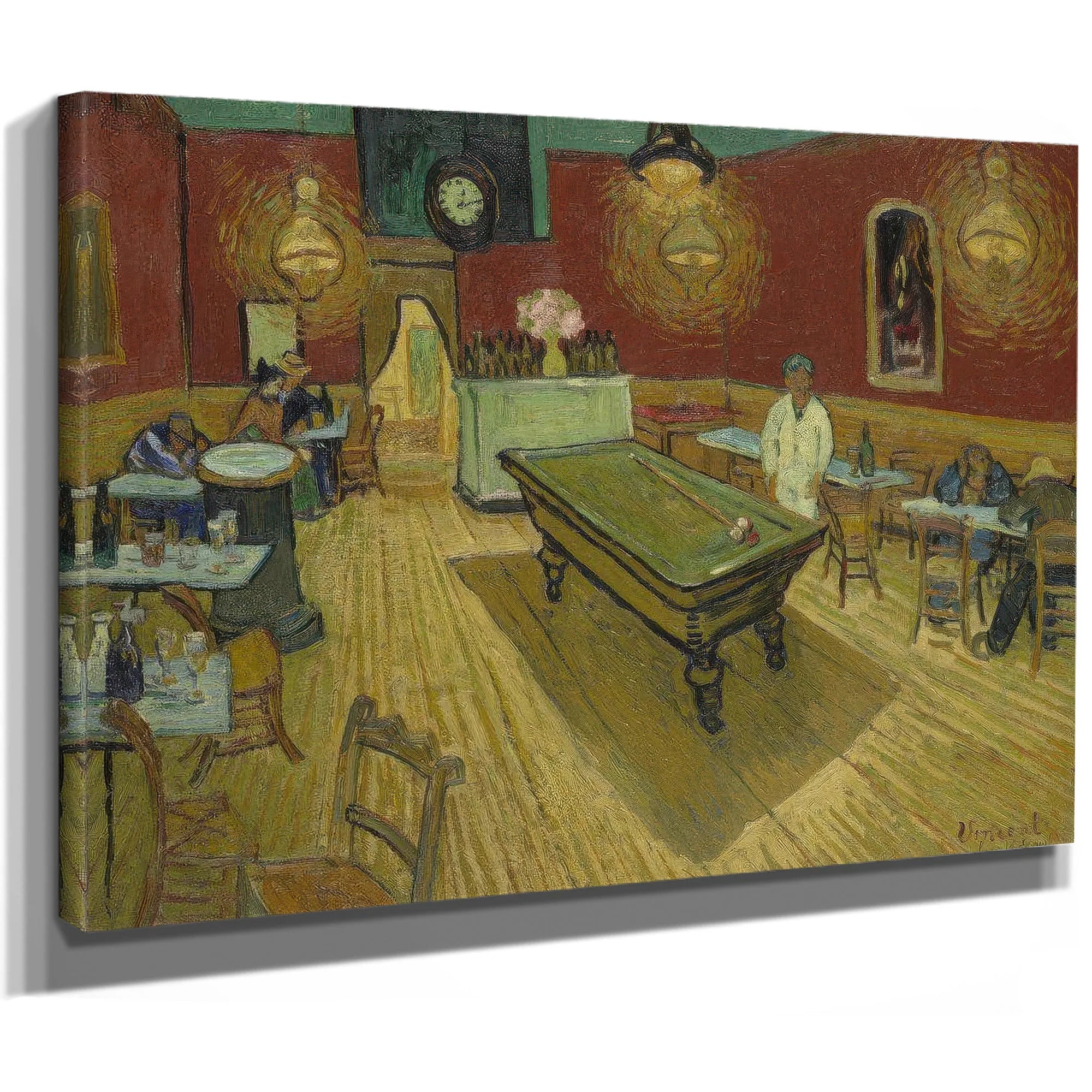 Le Cafe De Nuit (The Night Cafe) By Vincent Van Gogh Fine Art Print
