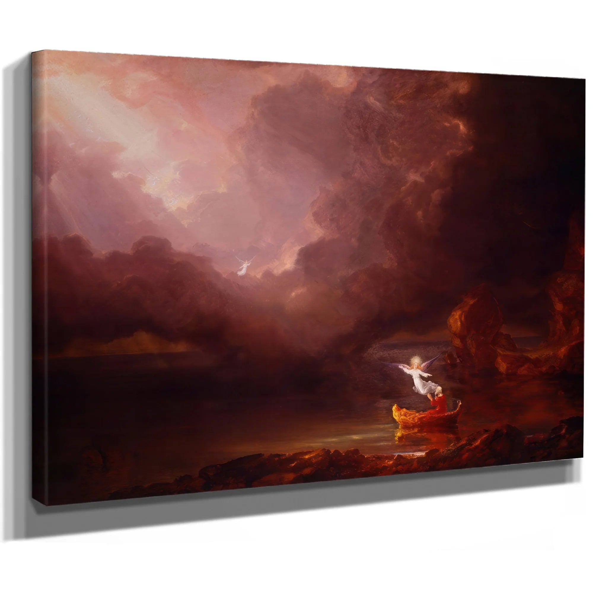 The Voyage Of Life 2 By Thomas Cole Fine Art Print