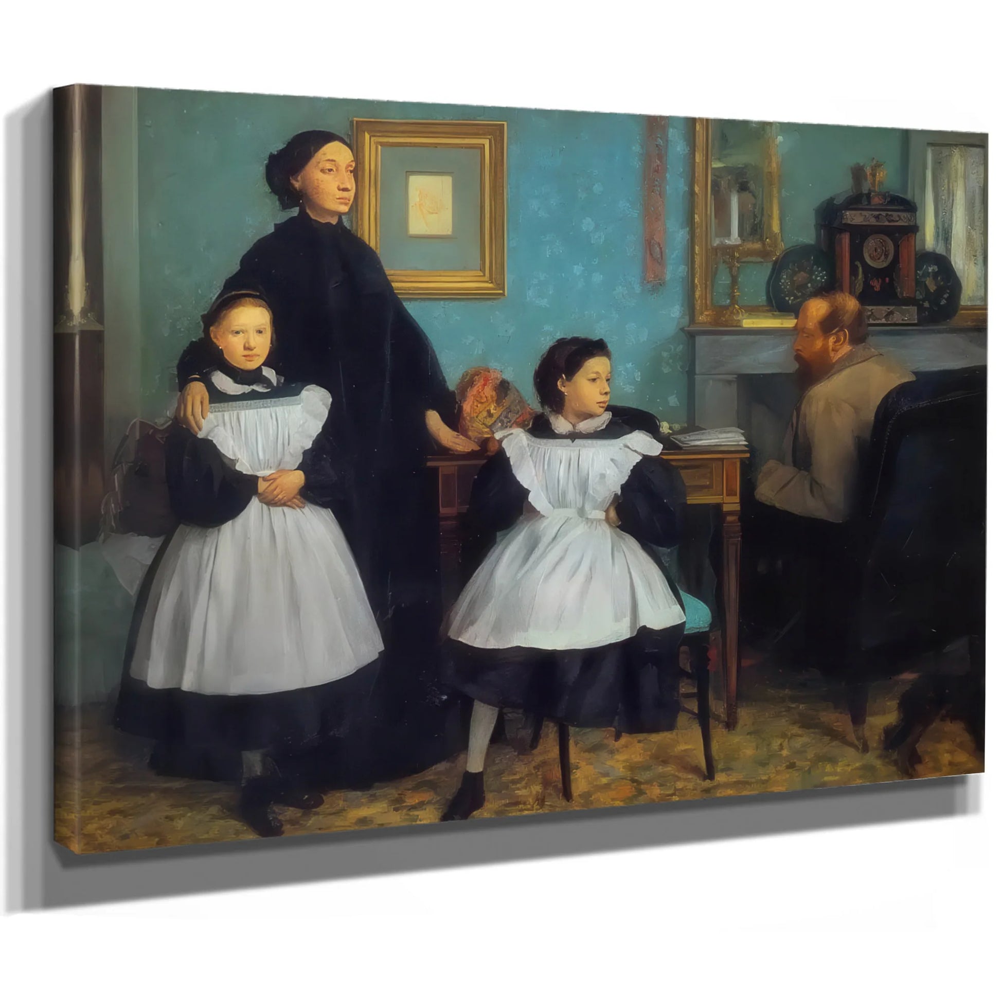 The Bellelli Family By Edgar Degas Fine Art Print