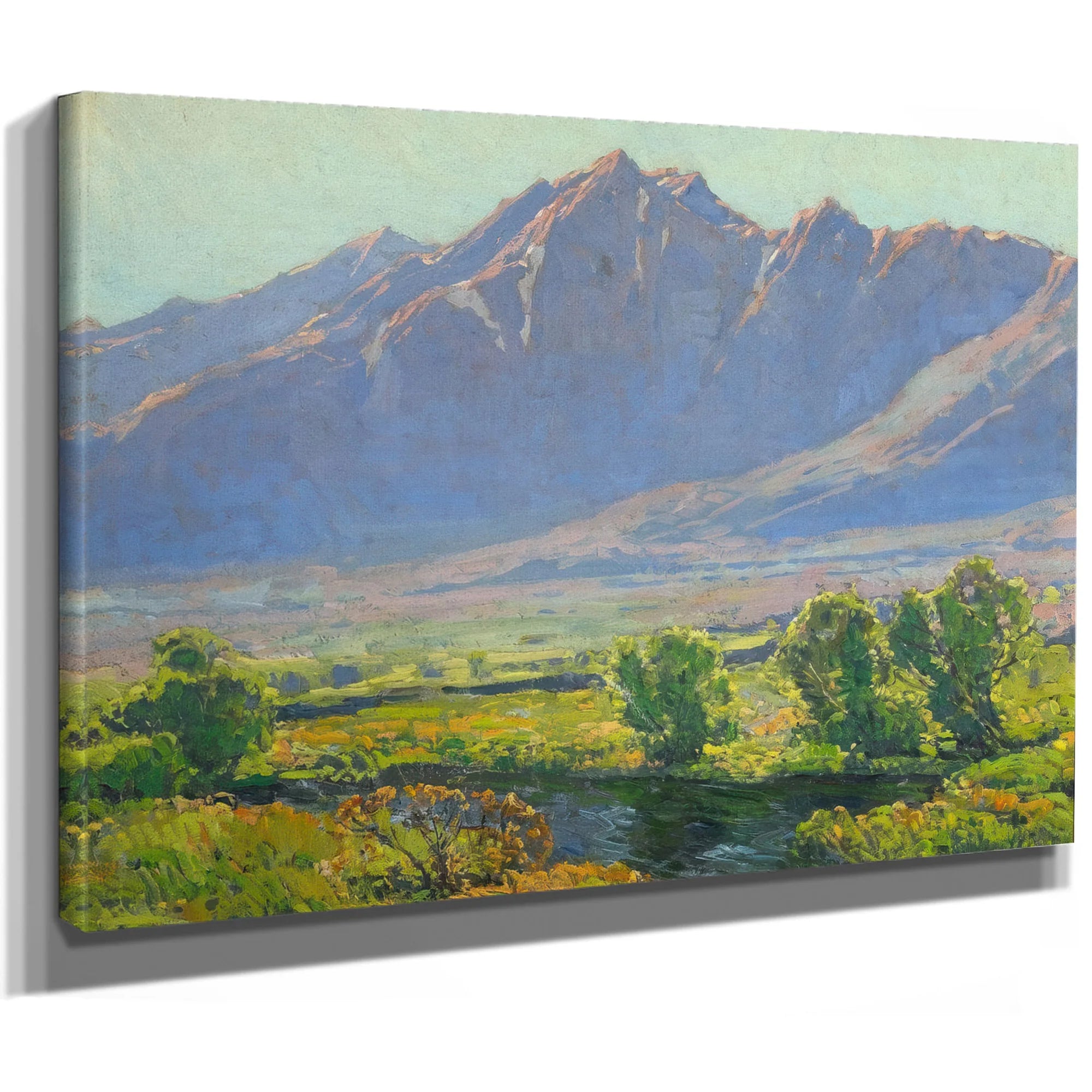 A View Along The Owen's River By Edgar Payne Fine Art Print