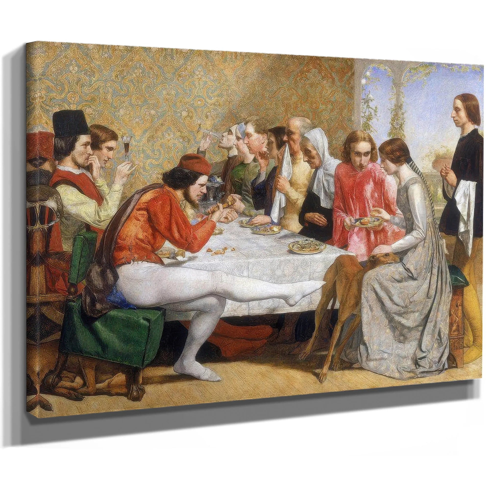 Isabella By John Everett Millais Fine Art Print