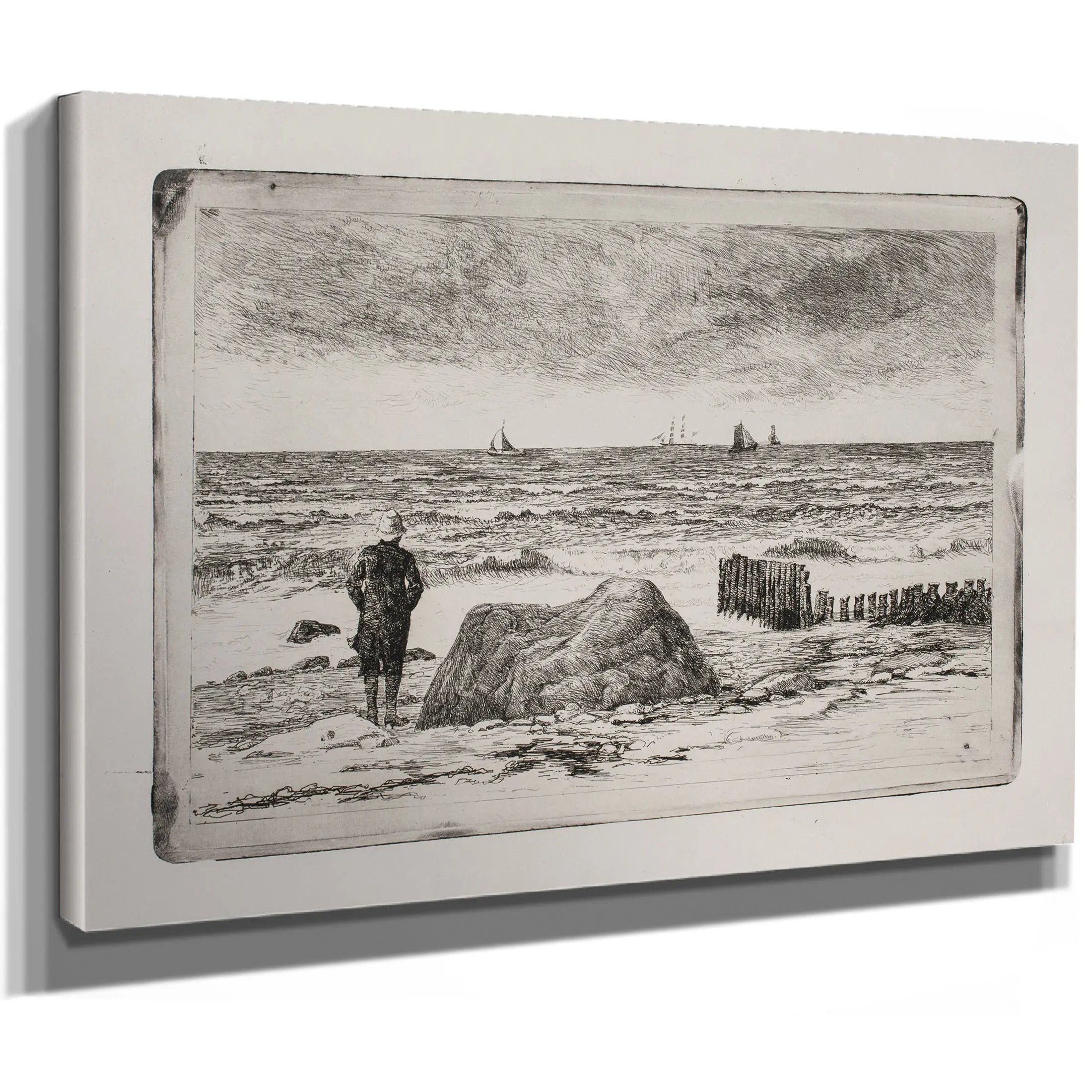 Blaesevejr Sostykke by Carl Bloch