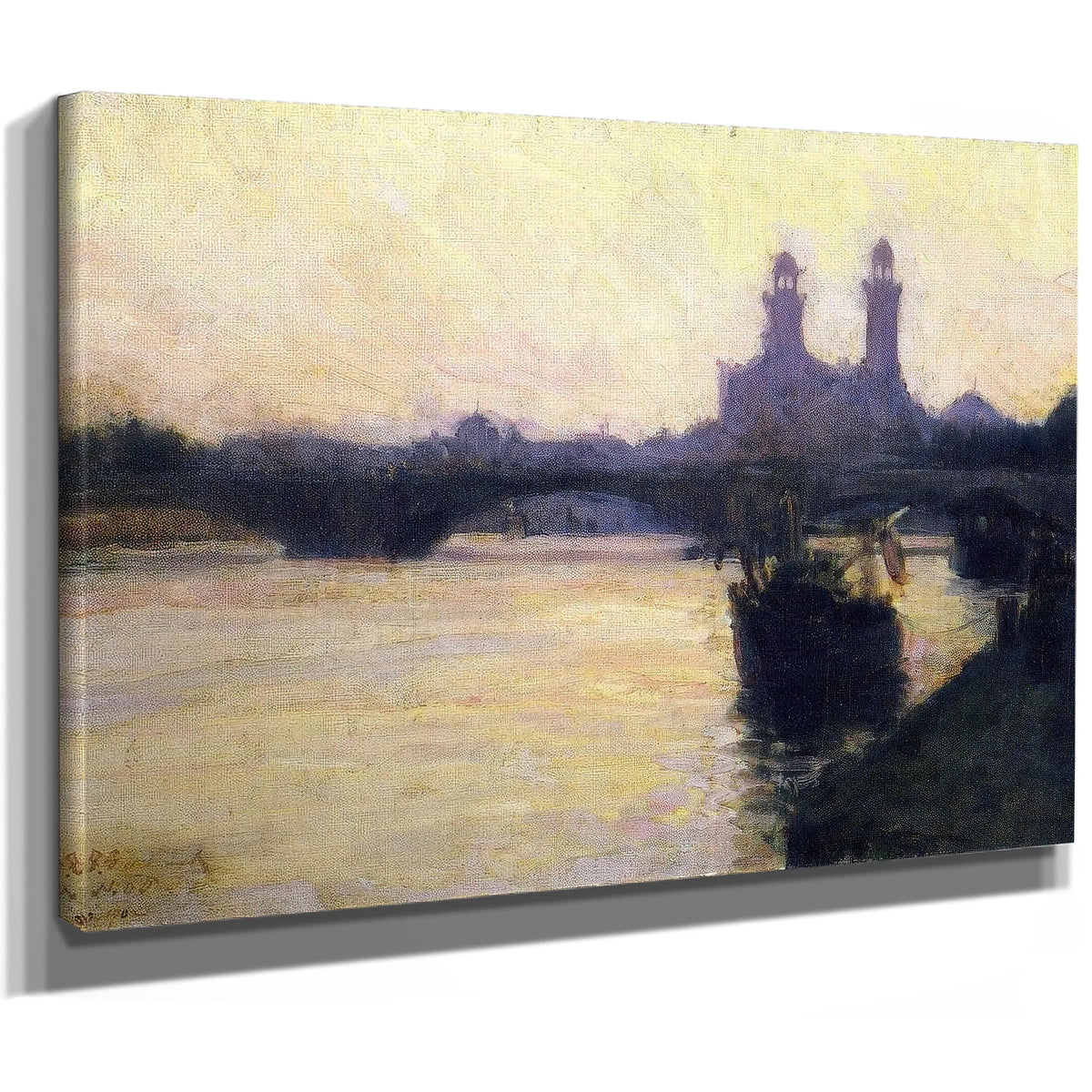 The Seine By Henry Ossawa Tanner Fine Art Print