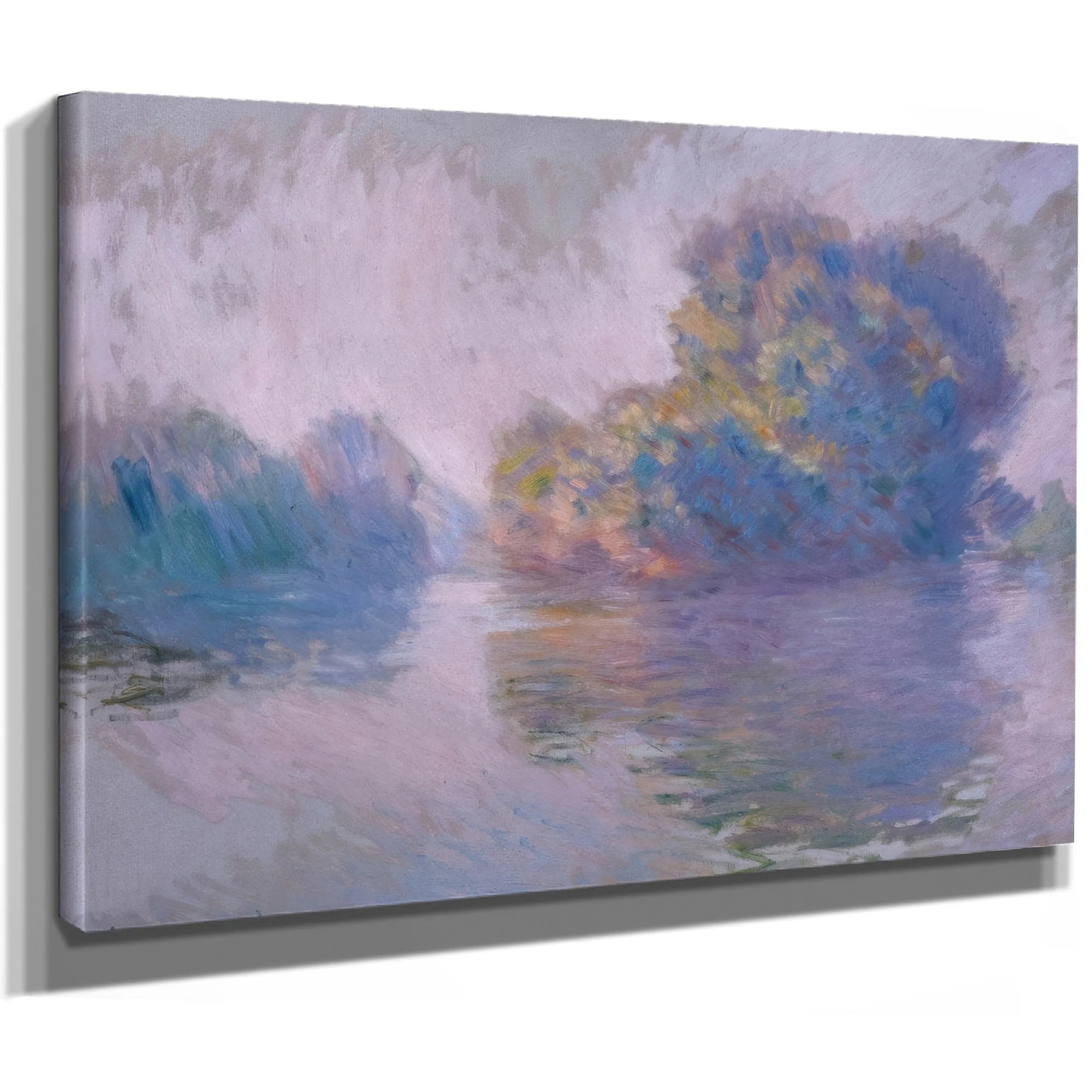 Islands At Port Villez By Claude Monet Fine Art Print