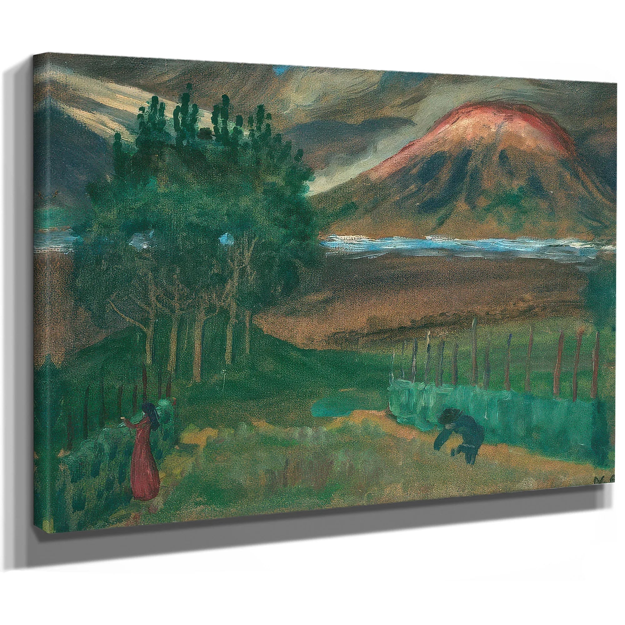 Haymaking By Nicolai Astrup Fine Art Print