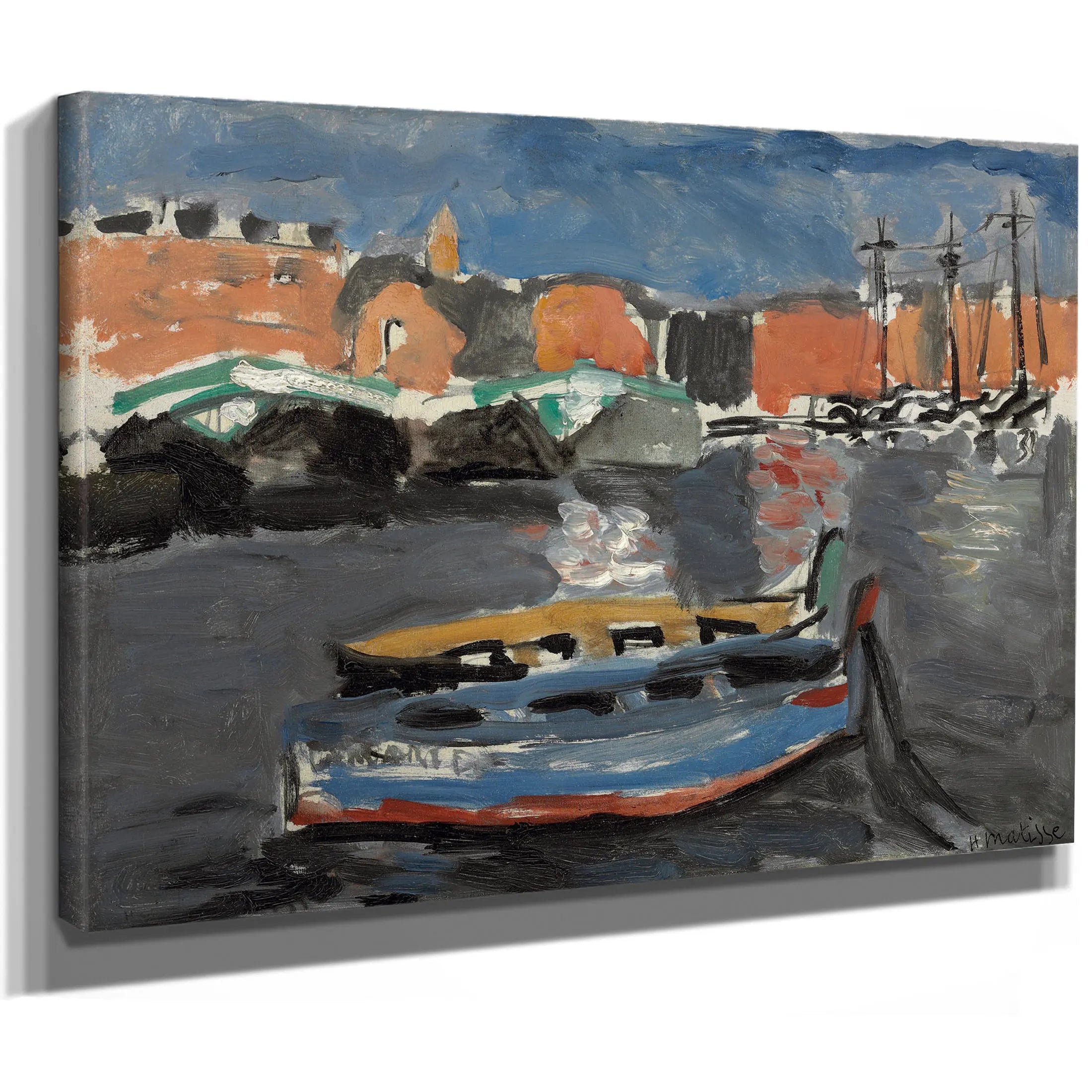 Port De Marseille (Marseille Harbor) by Henri Matisse