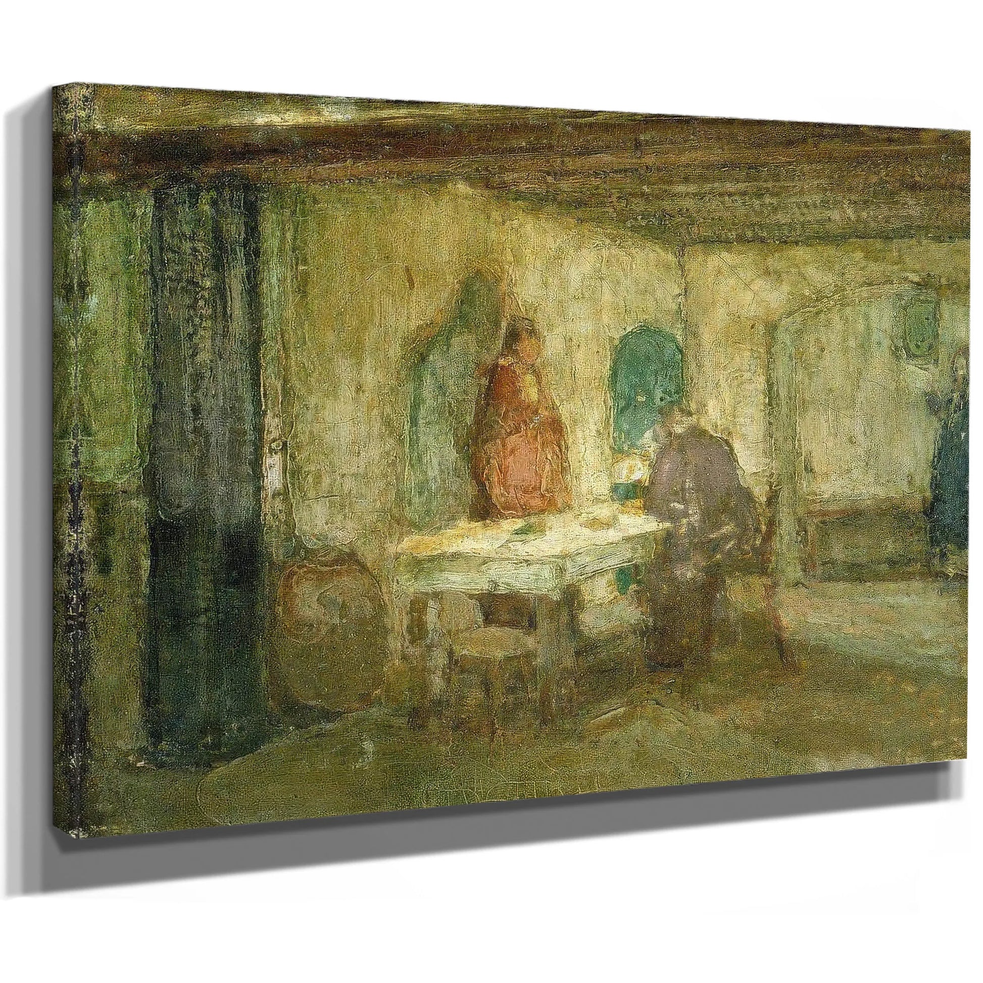 And He Disappeared Out Of Their Sight 1898 By Henry Ossawa Tanner Fine Art Print