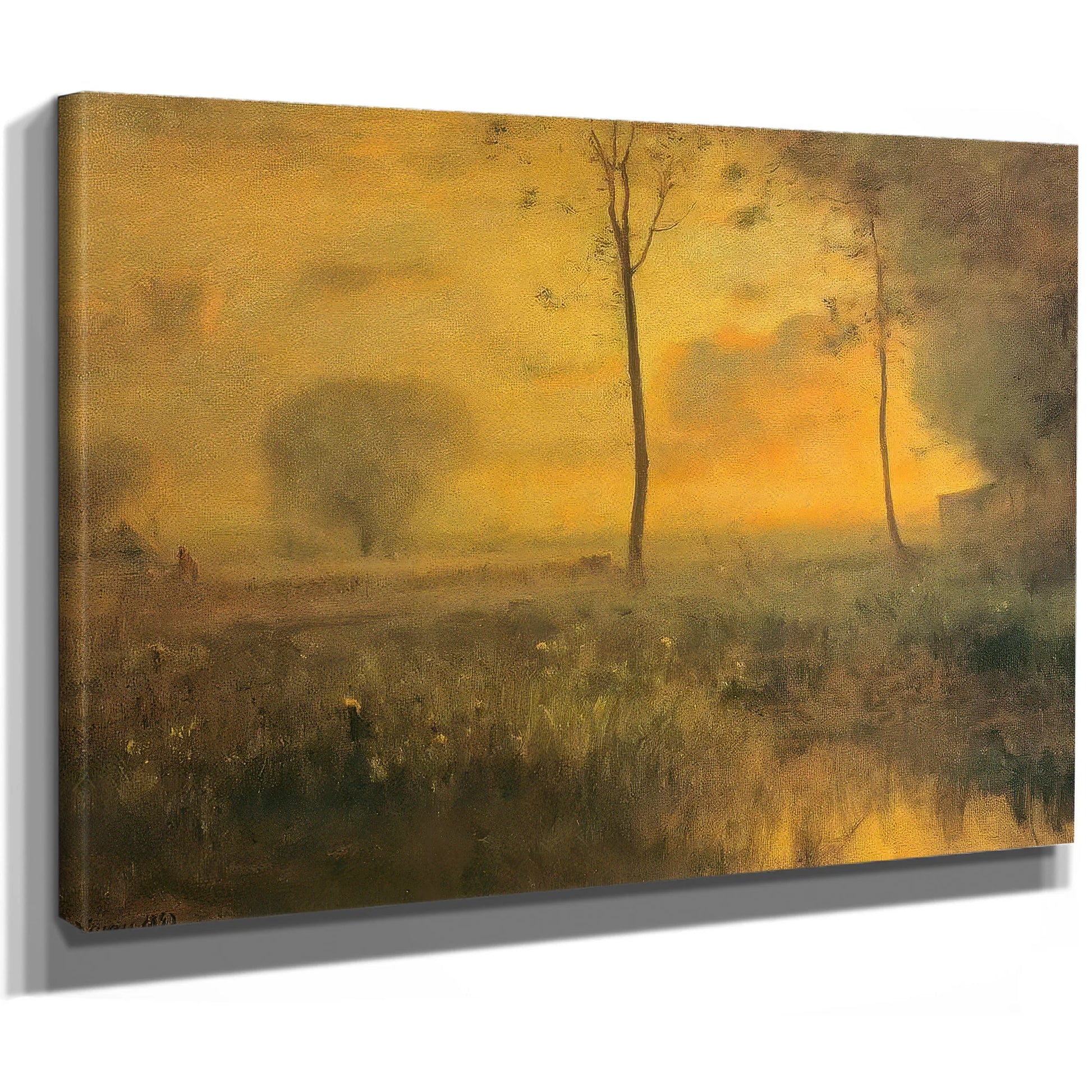 Sunset At Montclair By George Inness Fine Art Print