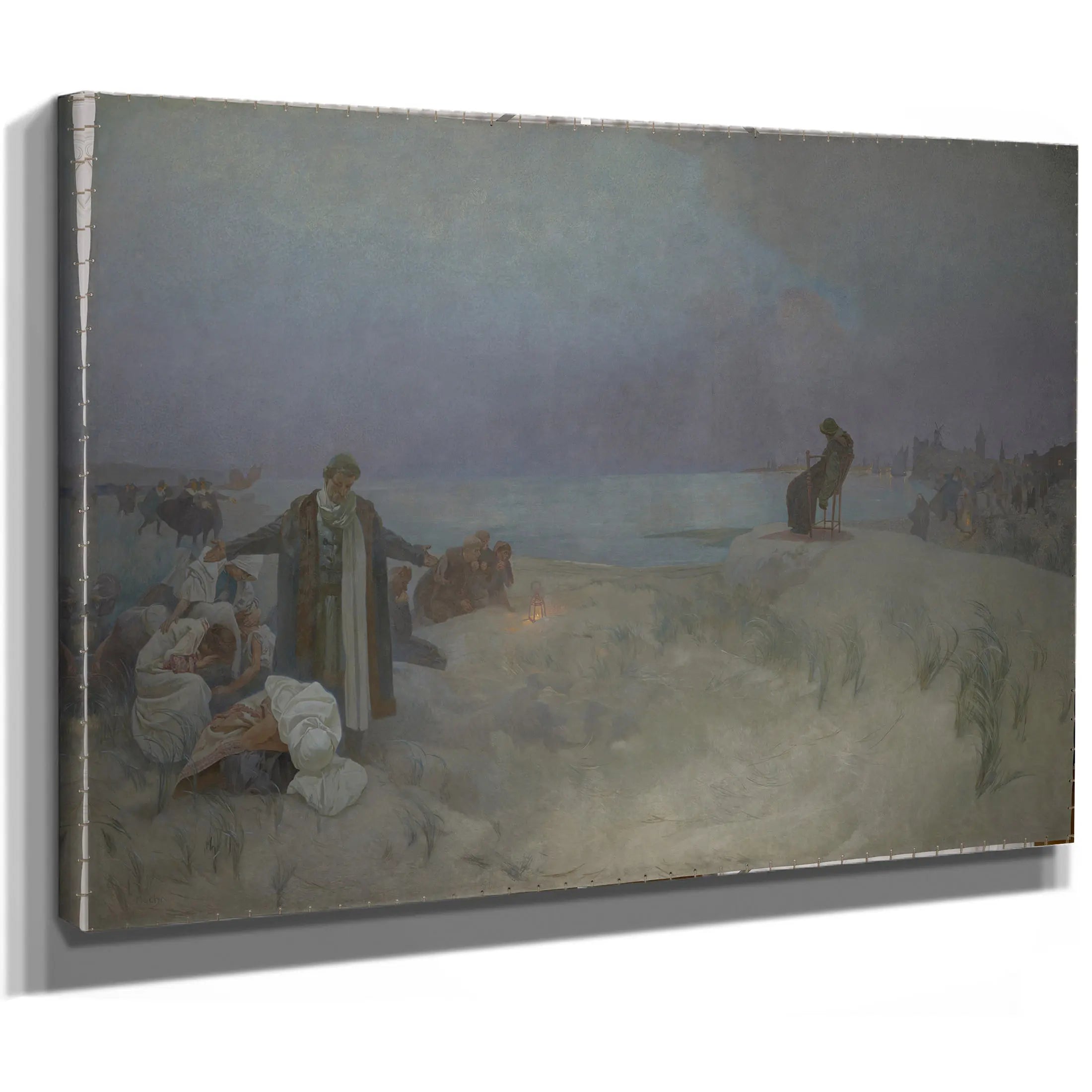 The Last Days Of Jan Amos Komensky In Naarden by Alphonse Mucha
