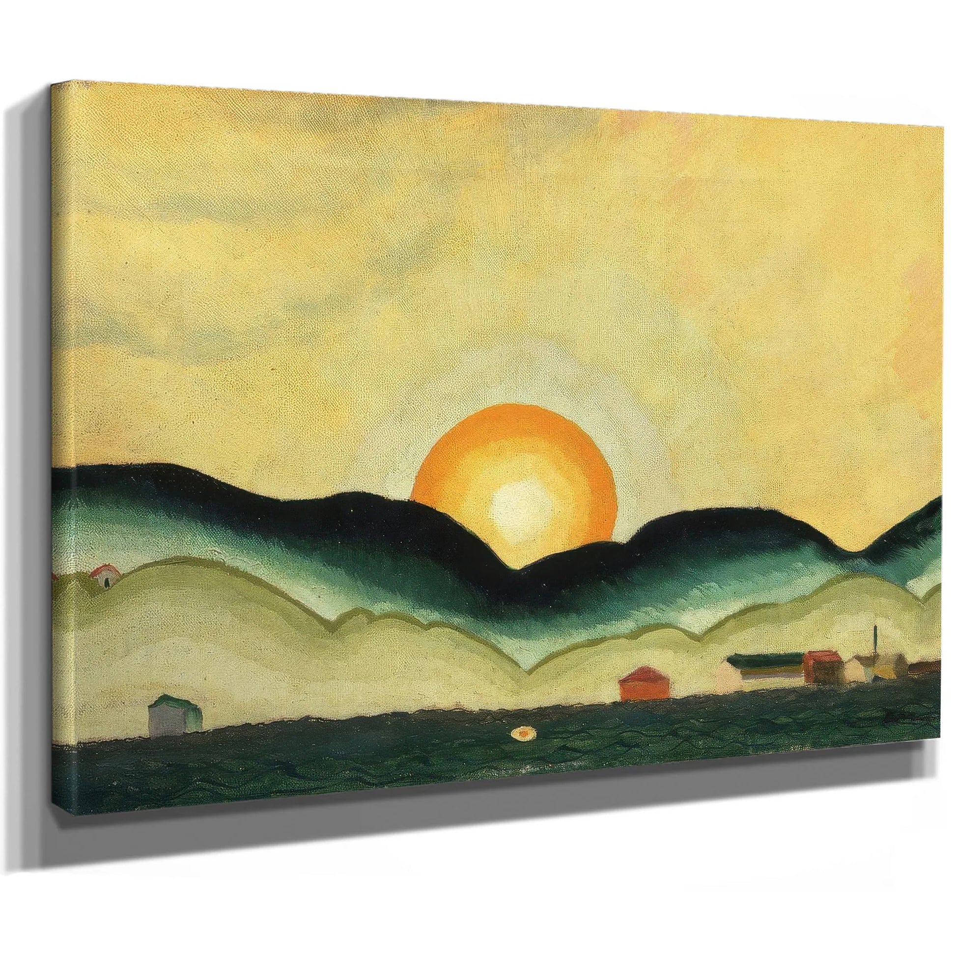 Sunrise, Northport Harbor By Arthur Dove Fine Art Print