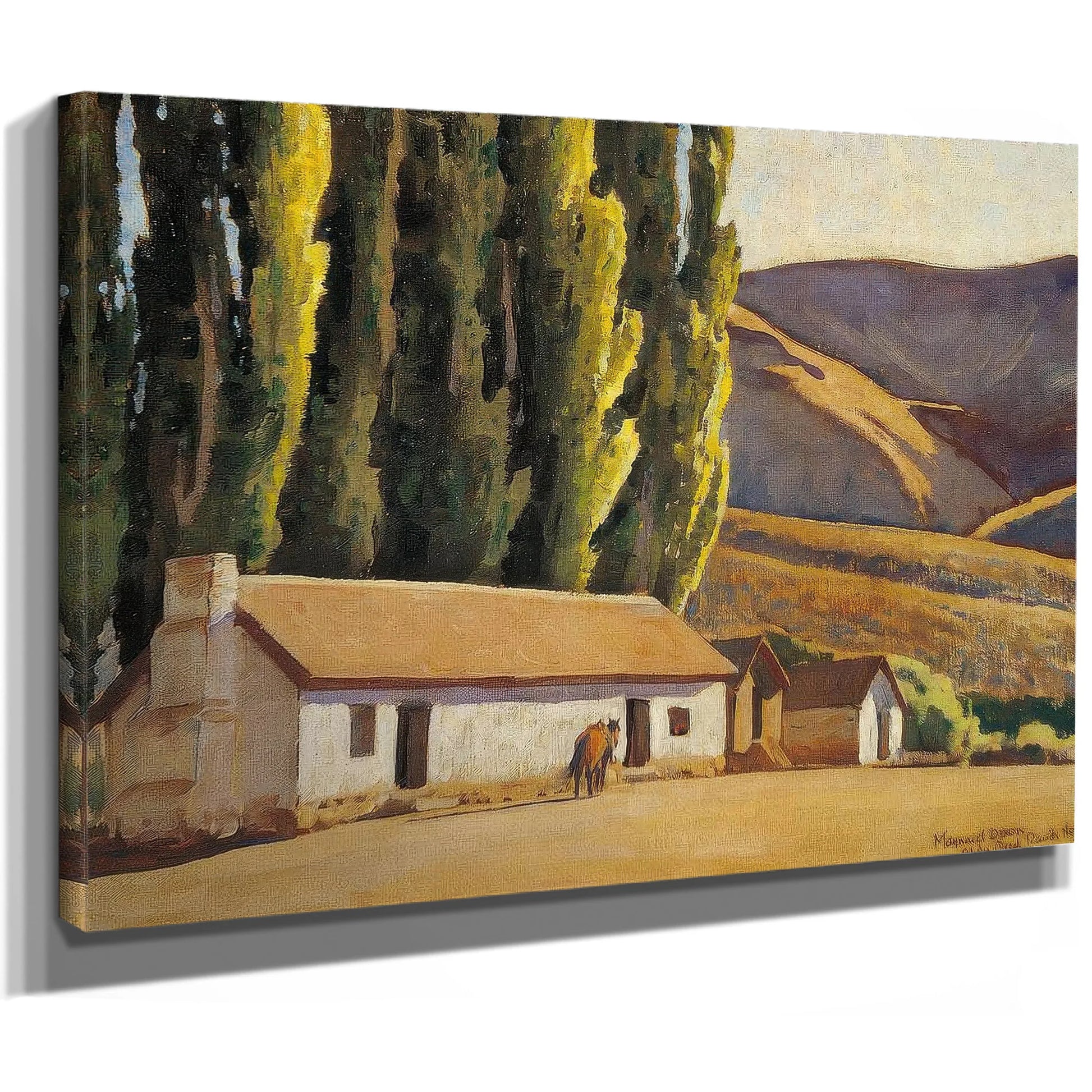 The Old Bunk House By Maynard Dixon Fine Art Print