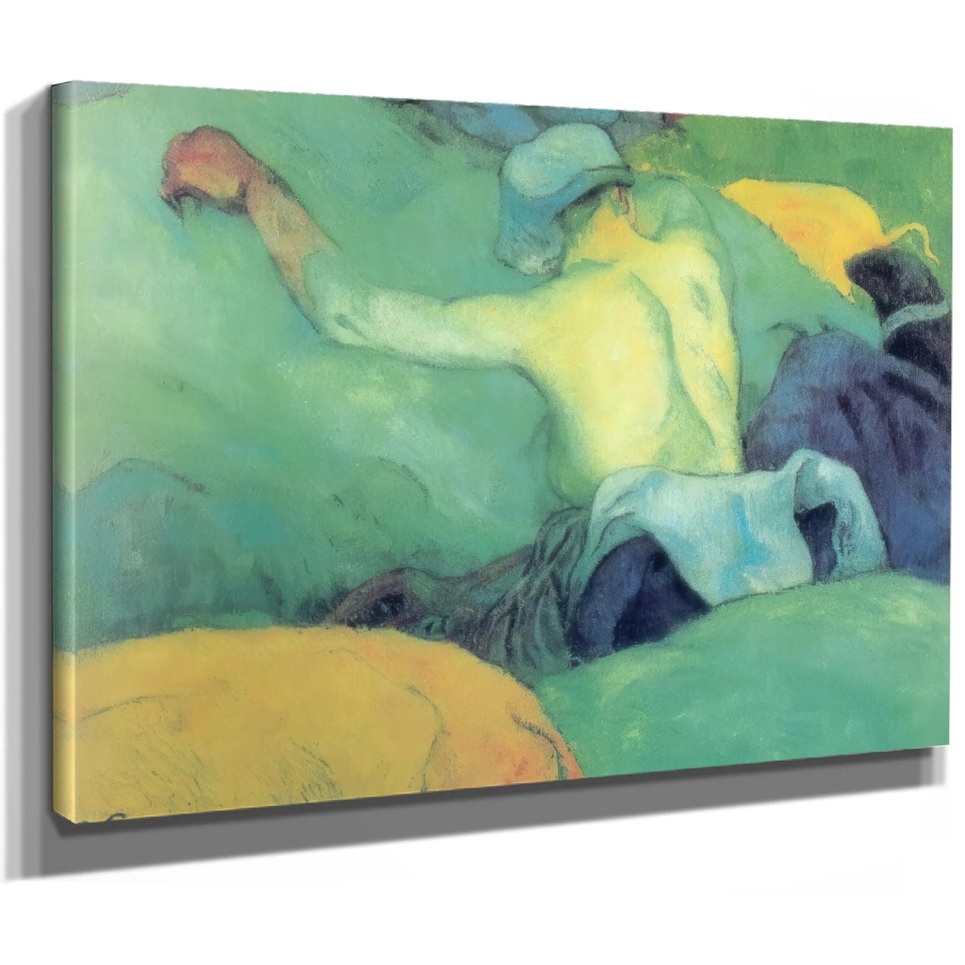 In The Hay (A Hot Summer Day) By Paul Gauguin Fine Art Print