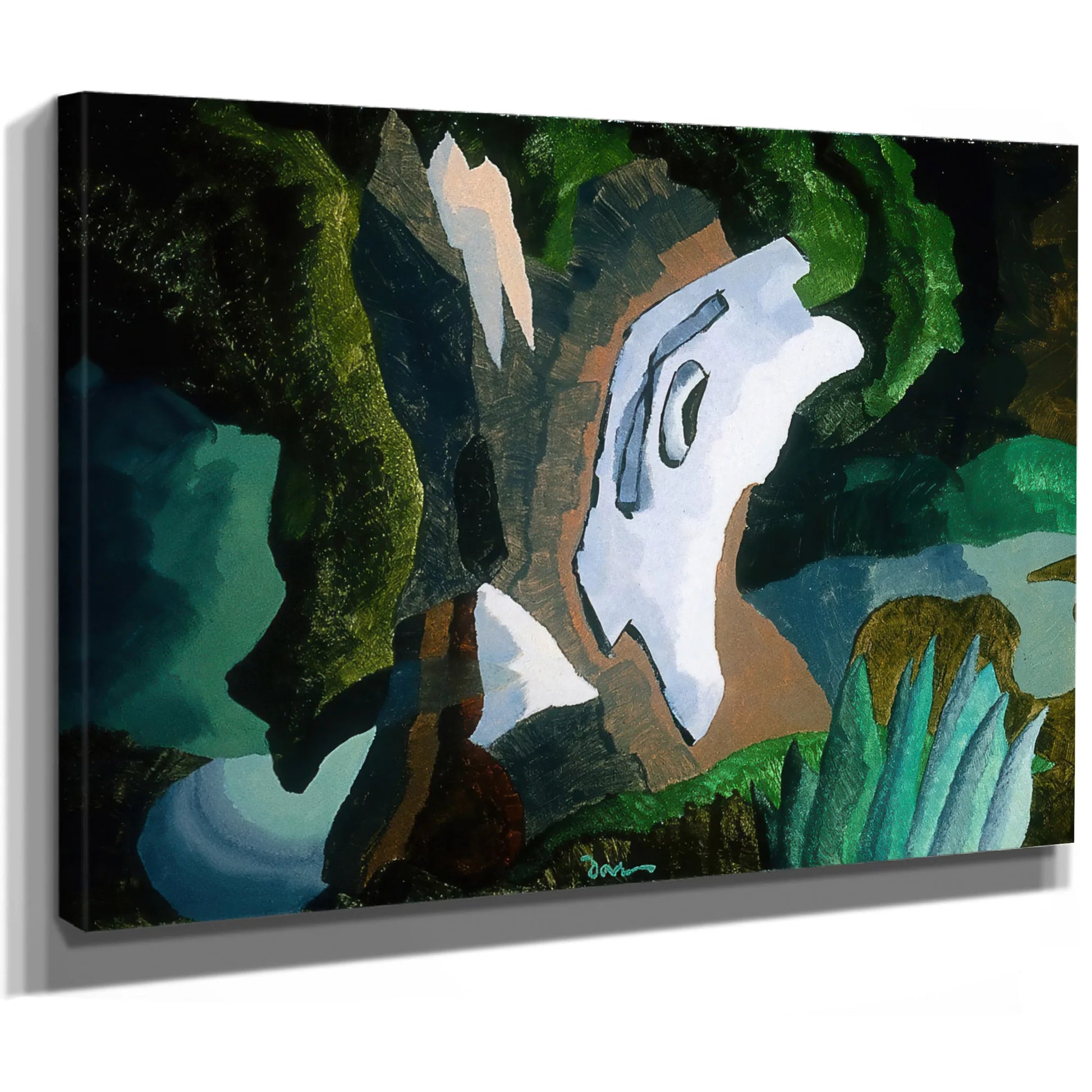 Neighborly Attempt At Murder By Arthur Dove Fine Art Print