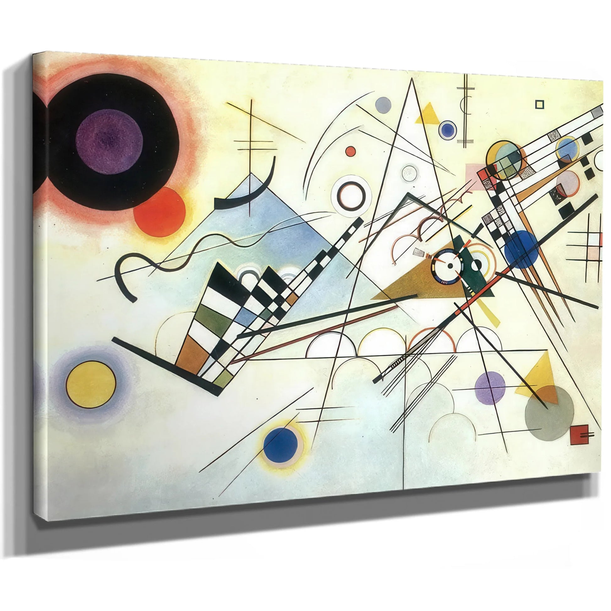 Composition Viii By Wassily Kandinsky Fine Art Print