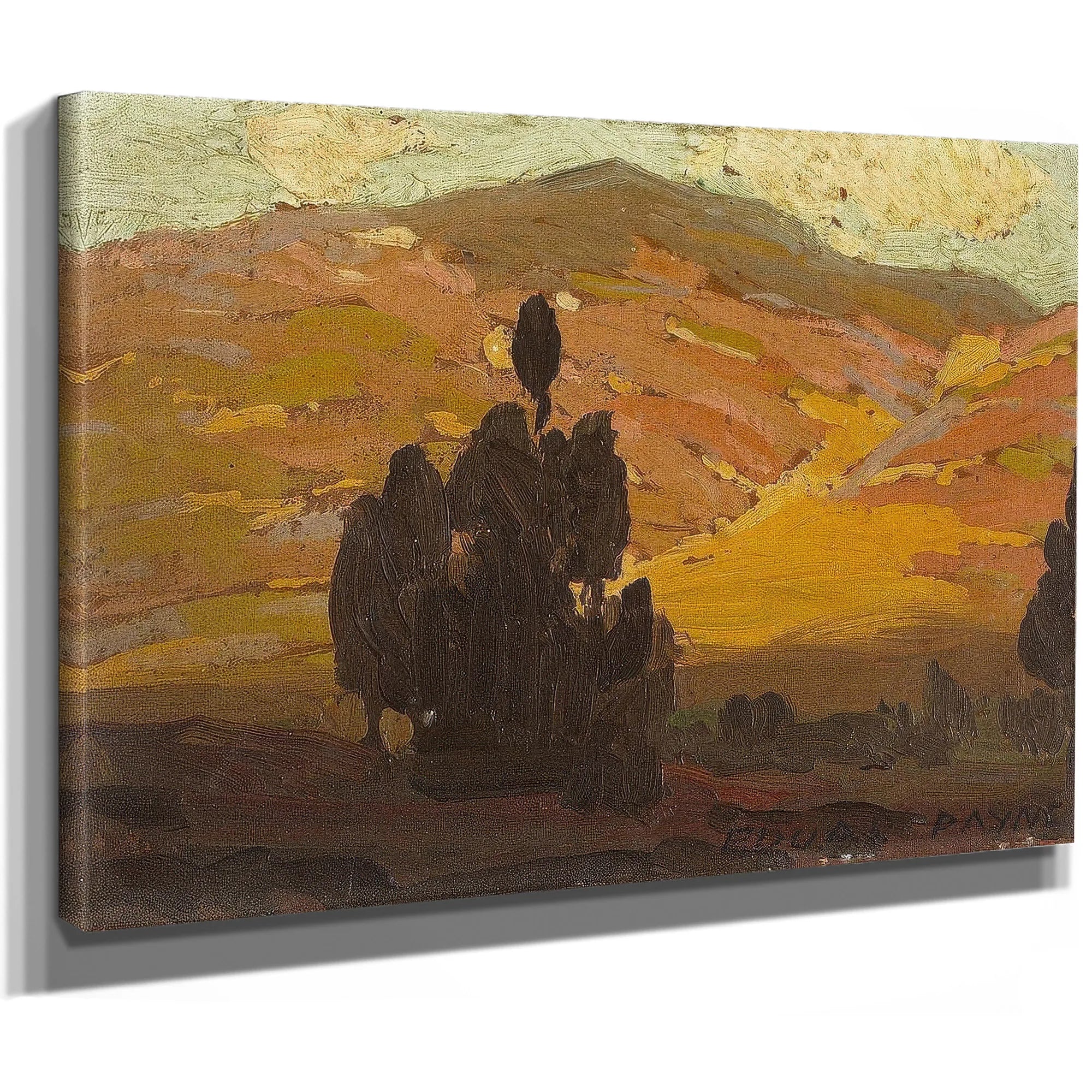 California Landscape By Edgar Payne Fine Art Print