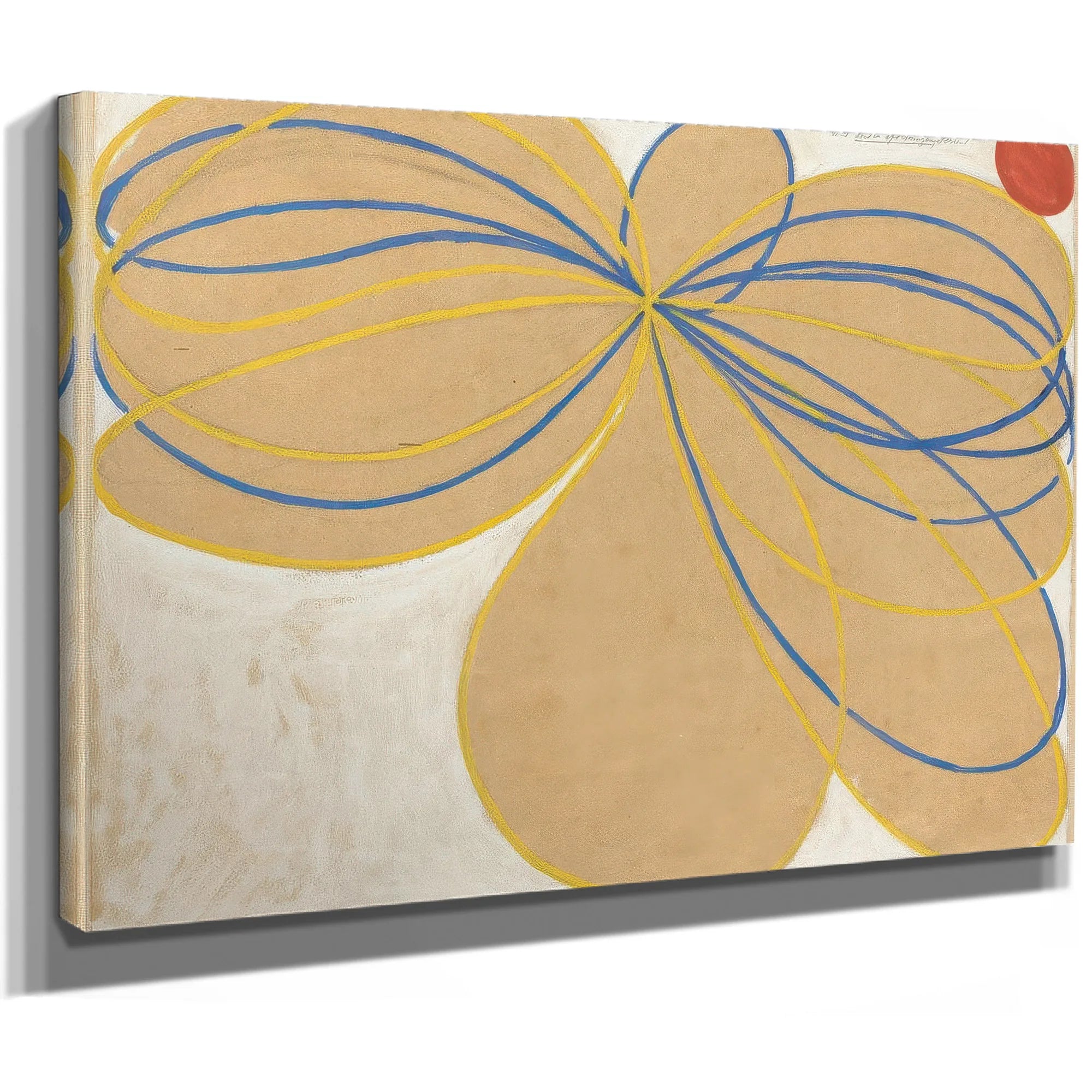 Group V The Seven Pointed Star By Hilma Af Klint Fine Art Print
