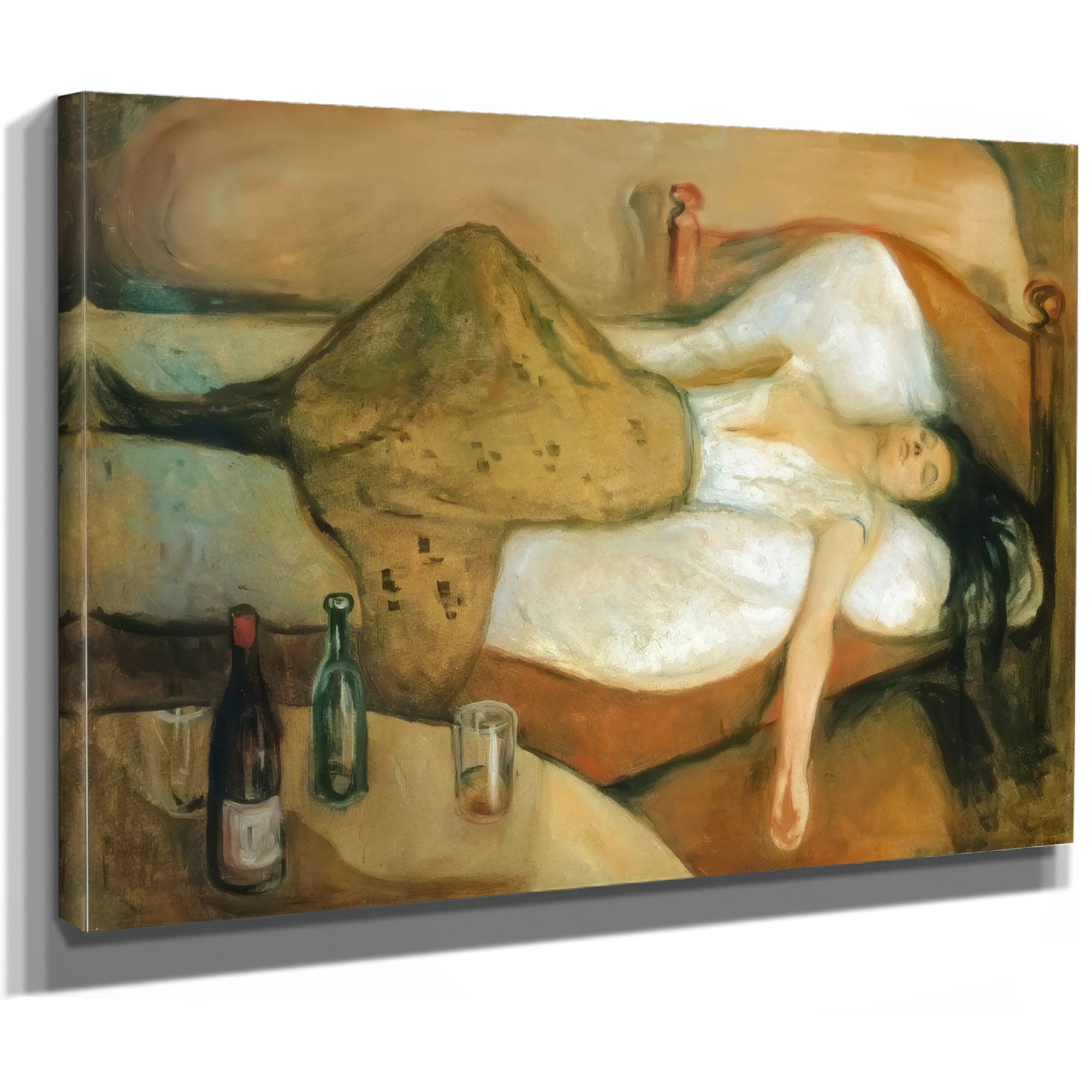 The Day After 189495 By Edvard Munch Fine Art Print