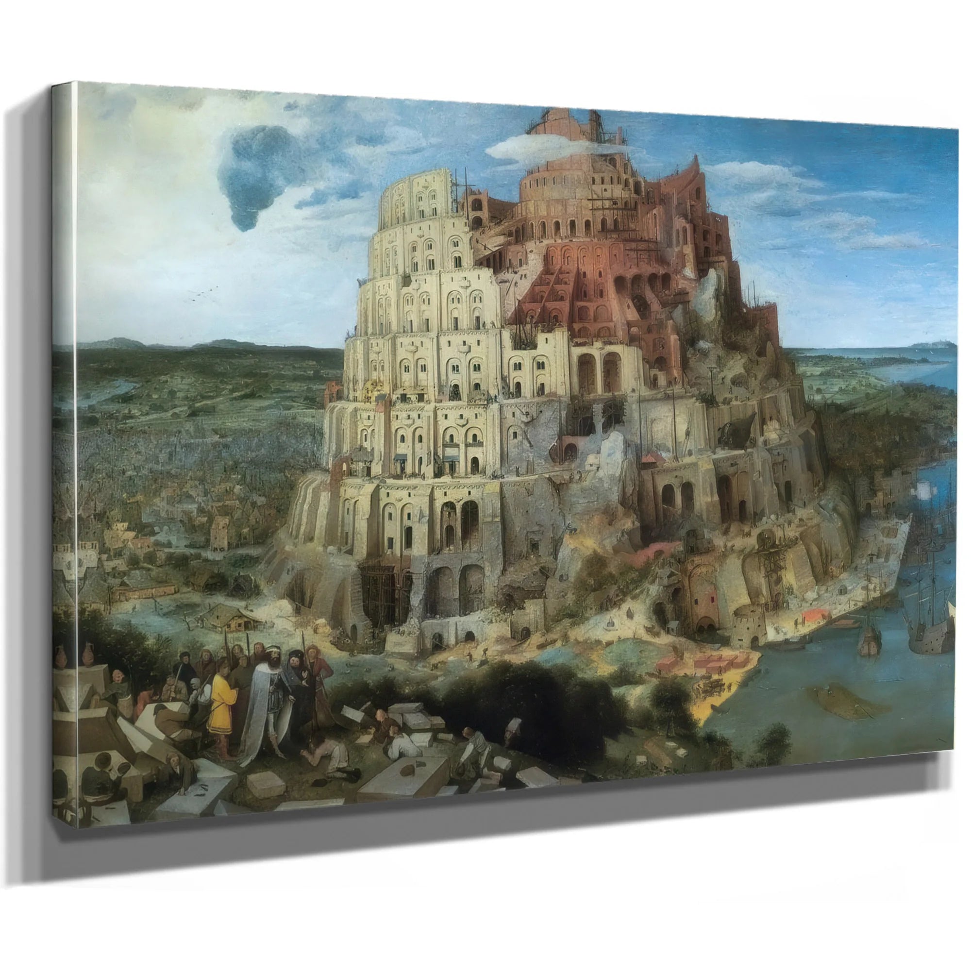 The Tower Of Babel 1563 By Pieter Bruegel Fine Art Print