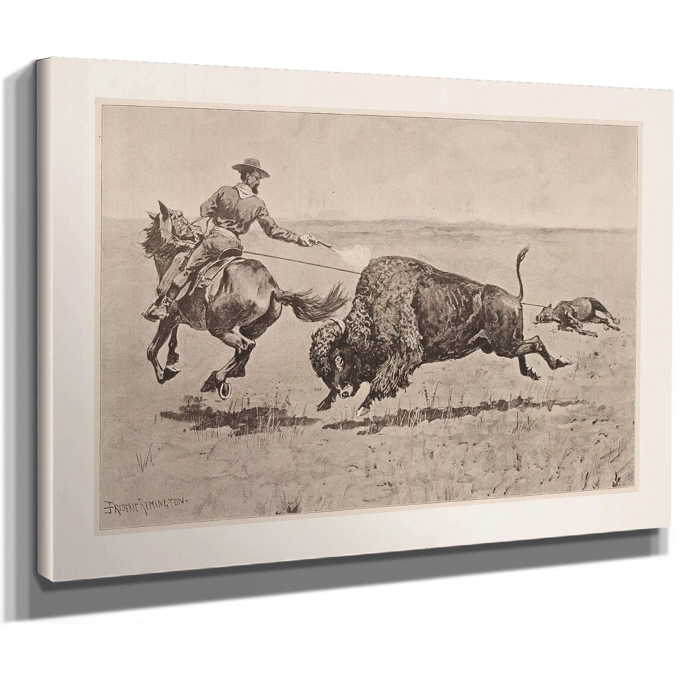 Mr Jones Adventure by Frederic Remington