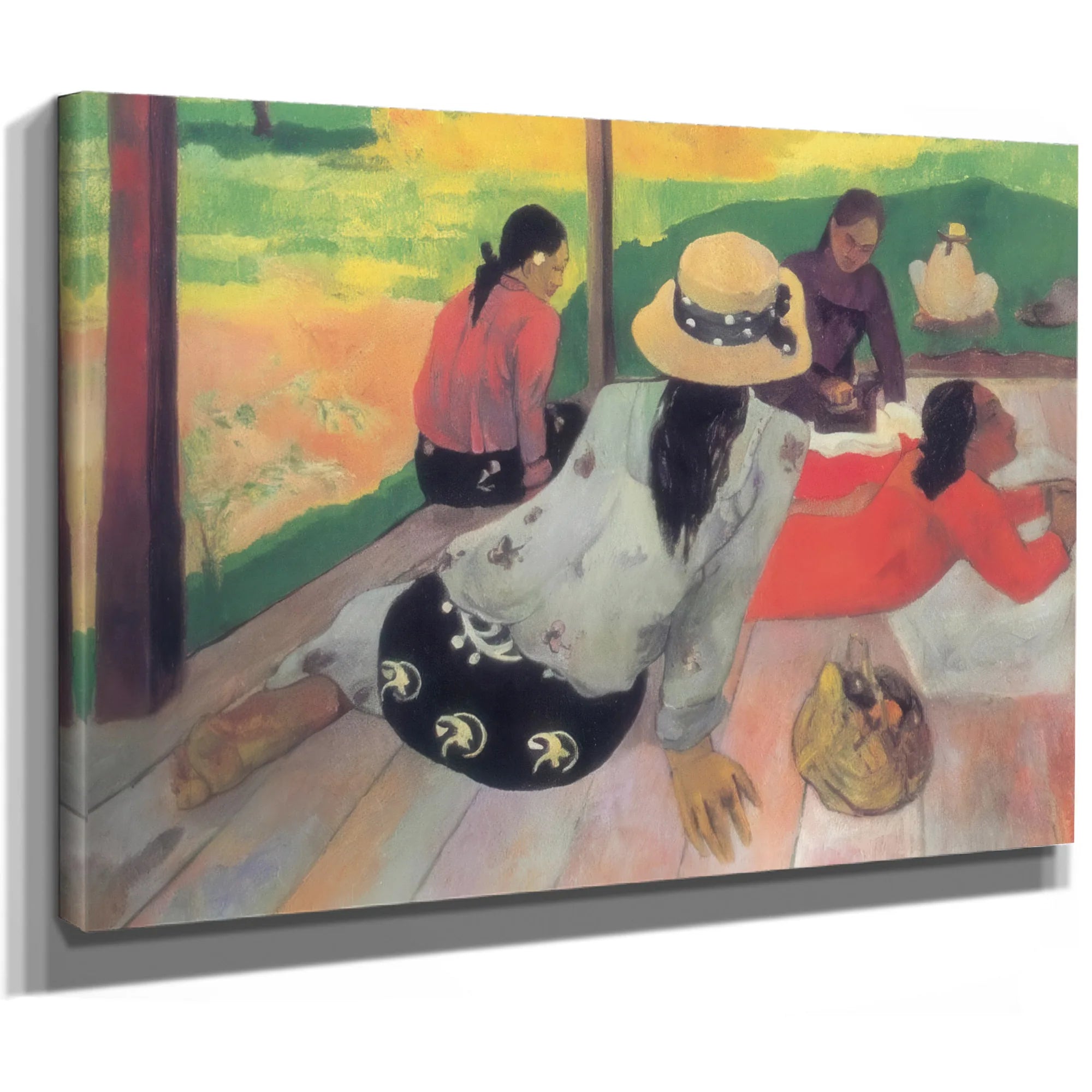 The Rest By Paul Gauguin Fine Art Print