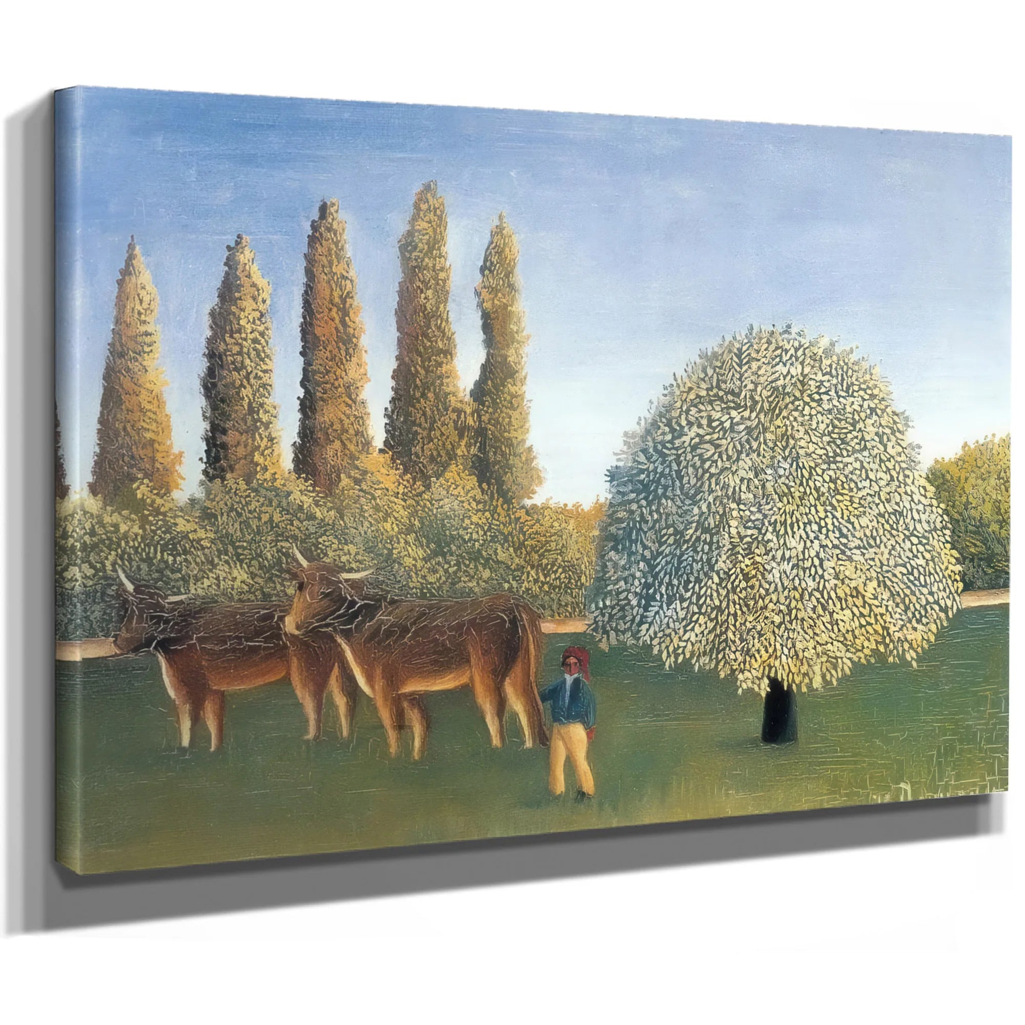 The Pasture 1910 By Henri Rousseau Fine Art Print