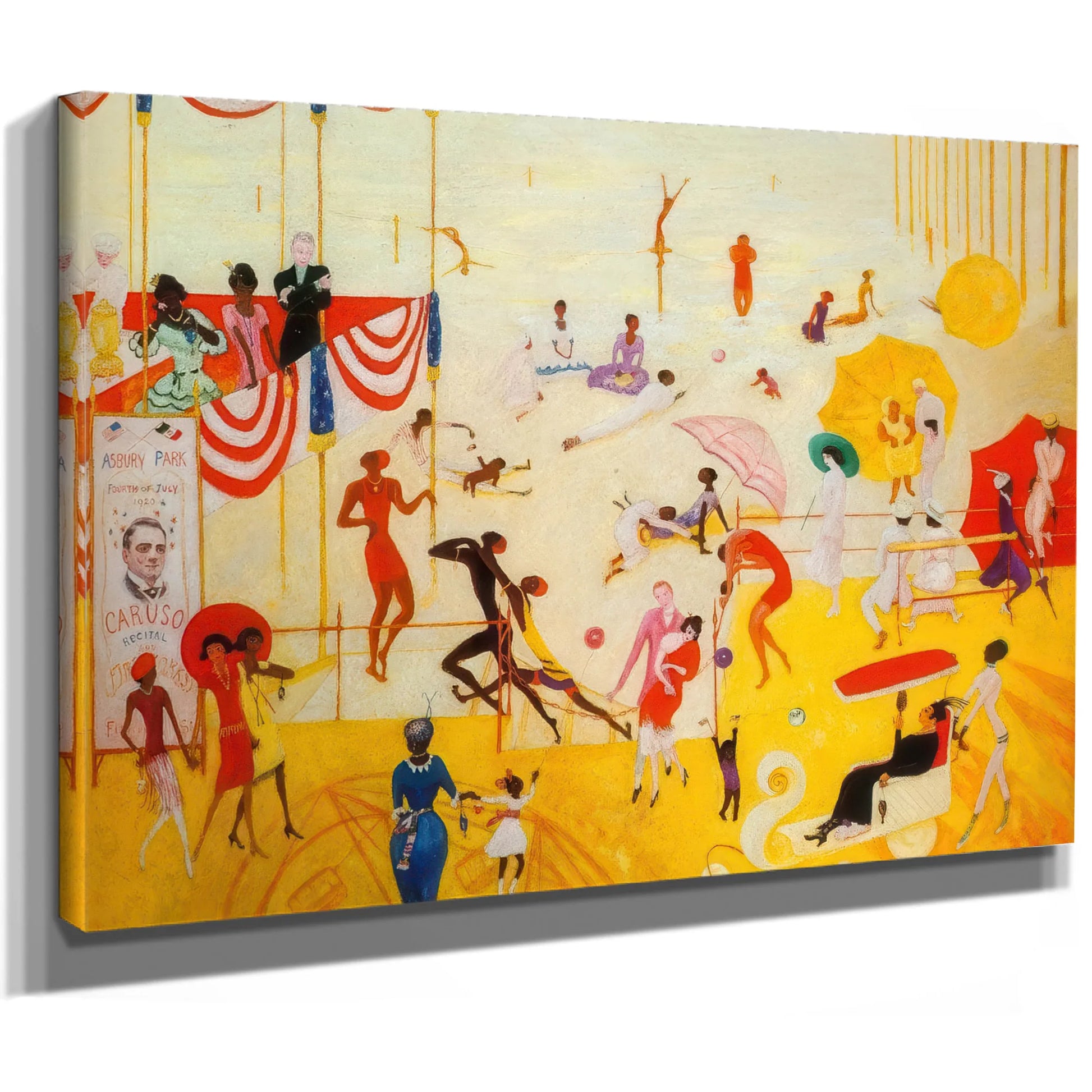 Asbury Park South By Florine Stettheimer Fine Art Print