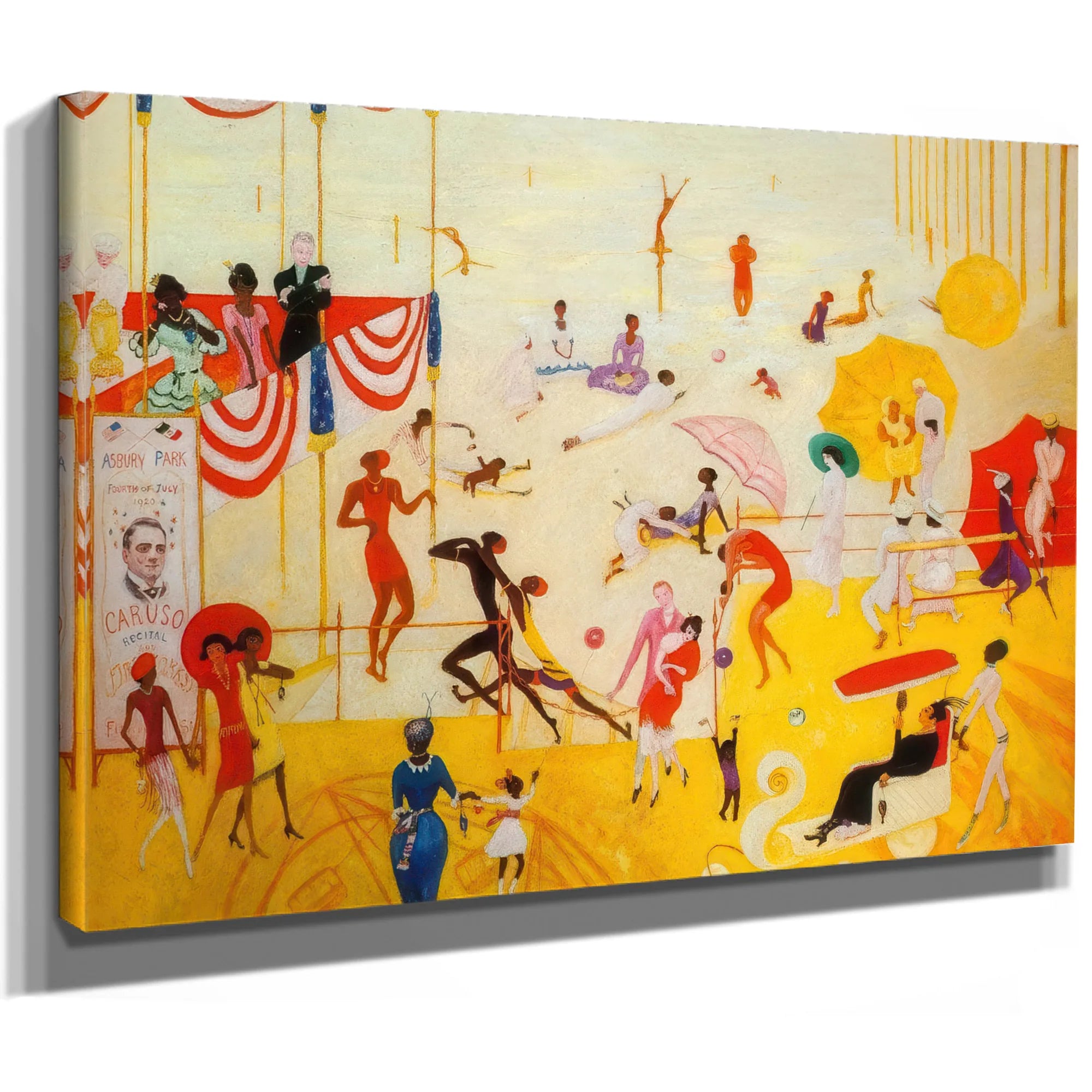 Asbury Park South By Florine Stettheimer Fine Art Print