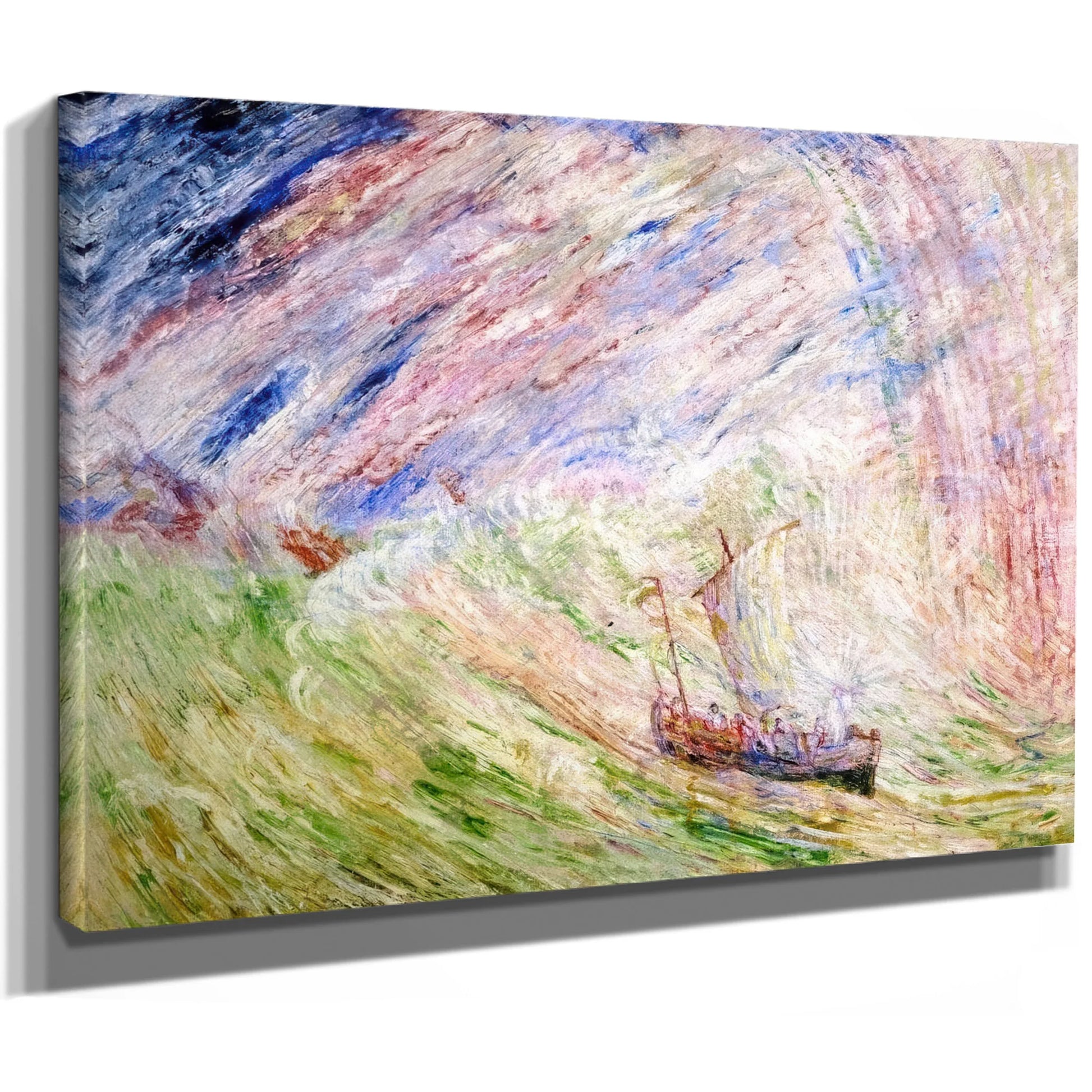 Christ Calming The Storm By James Ensor Fine Art Print