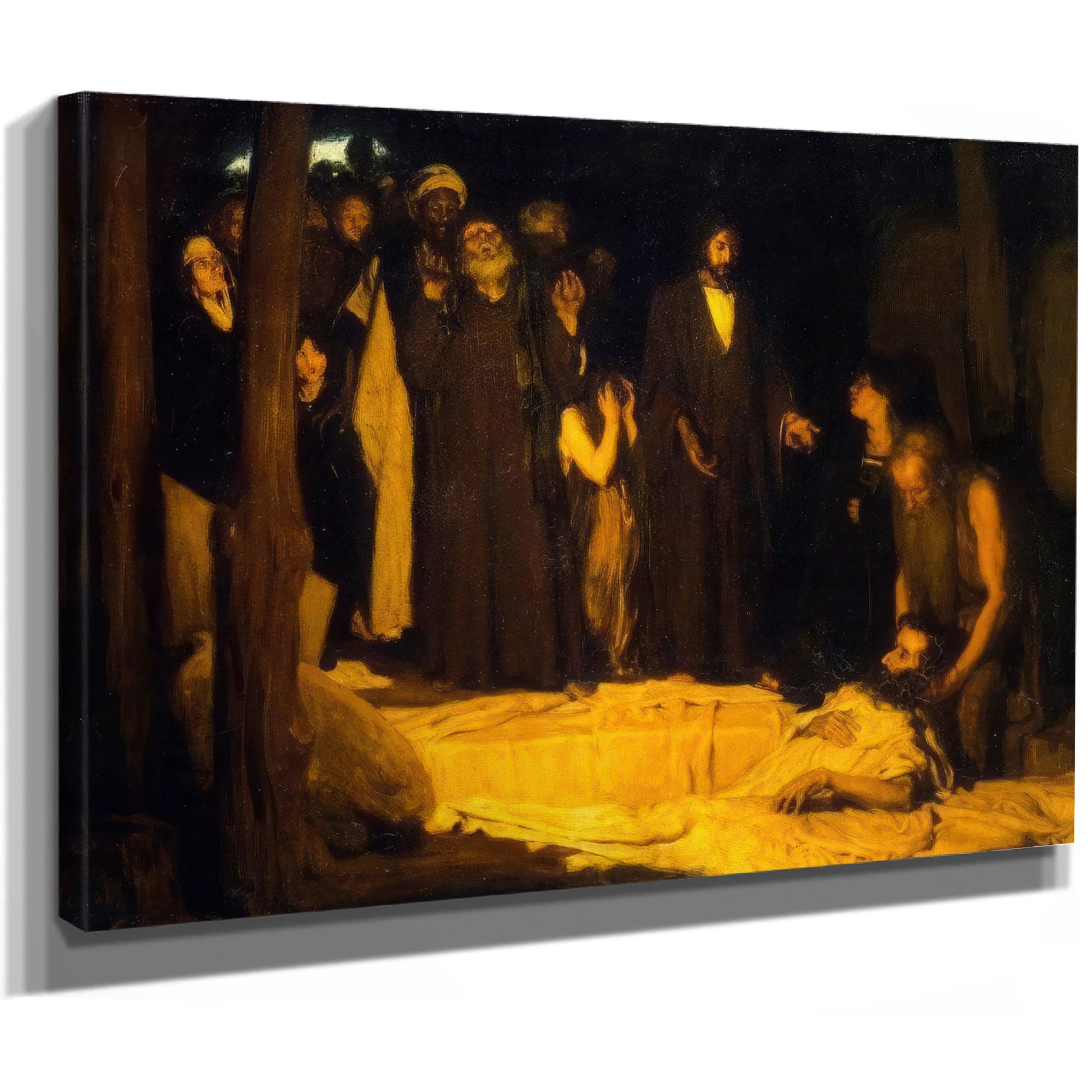 The Resurrection Of Lazarus By Henry Ossawa Tanner Fine Art Print