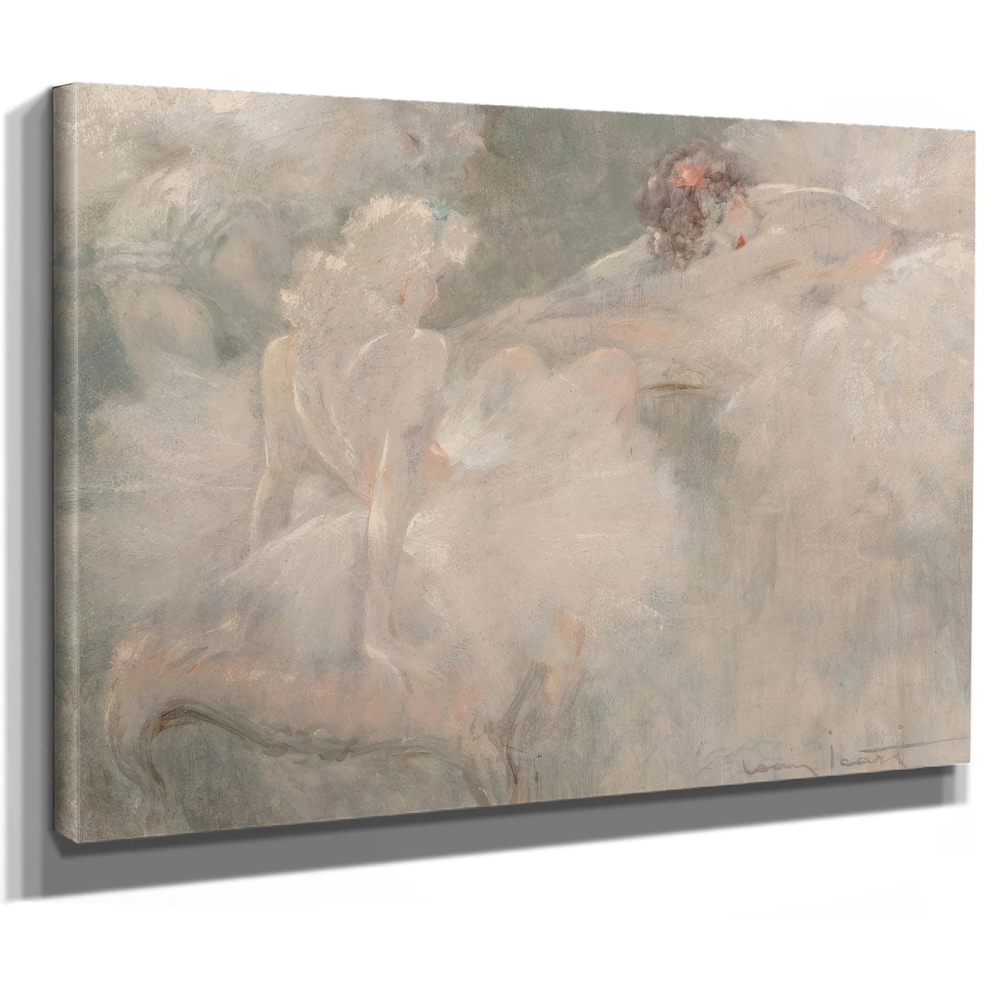 Attitudes By Louis Icart Fine Art Print