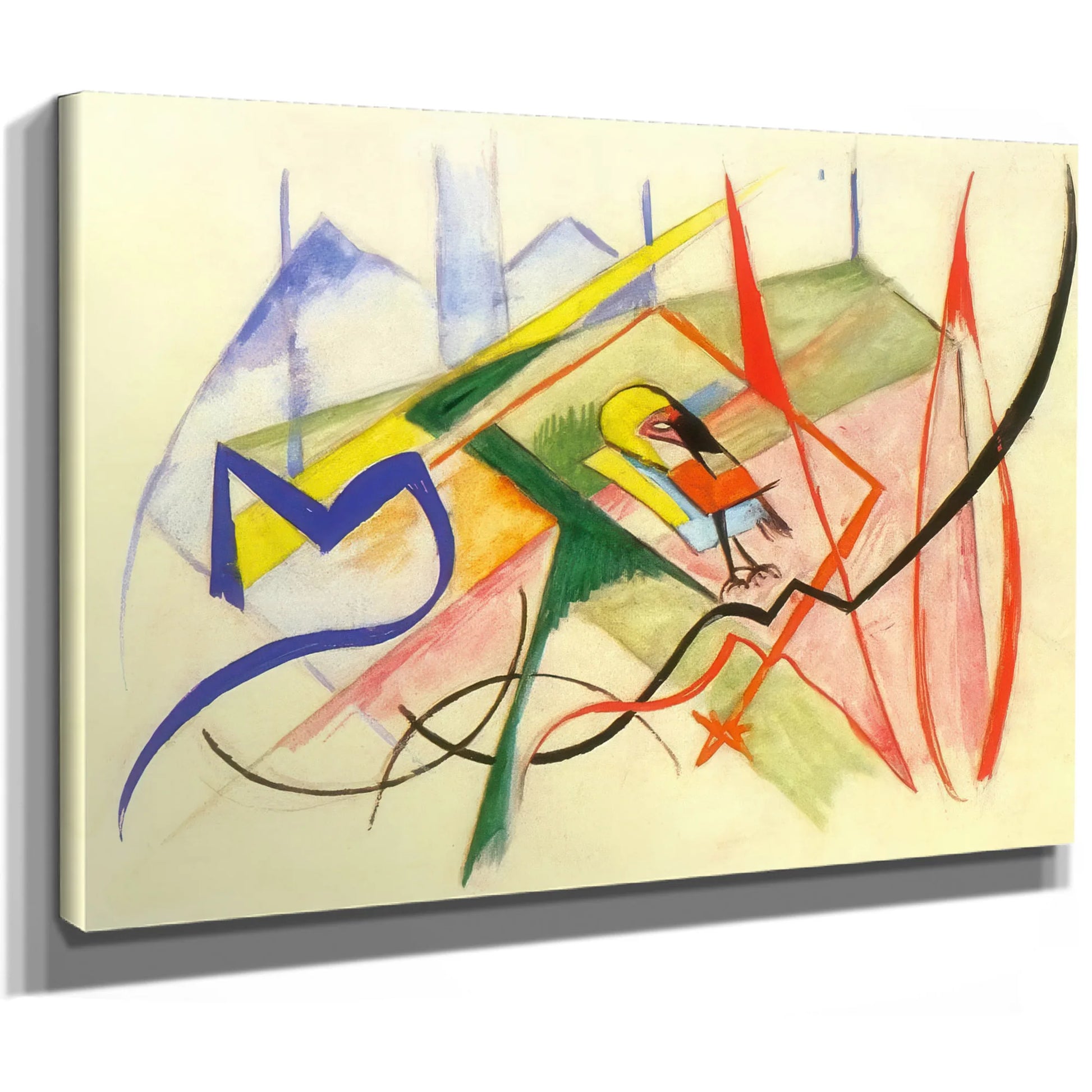 Smal Mythical Creature By Franz Marc Fine Art Print