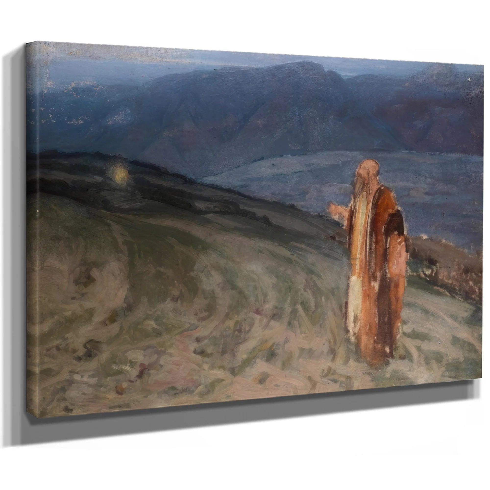 Study For Moses And The Burning Bush By Henry Ossawa Tanner Fine Art Print