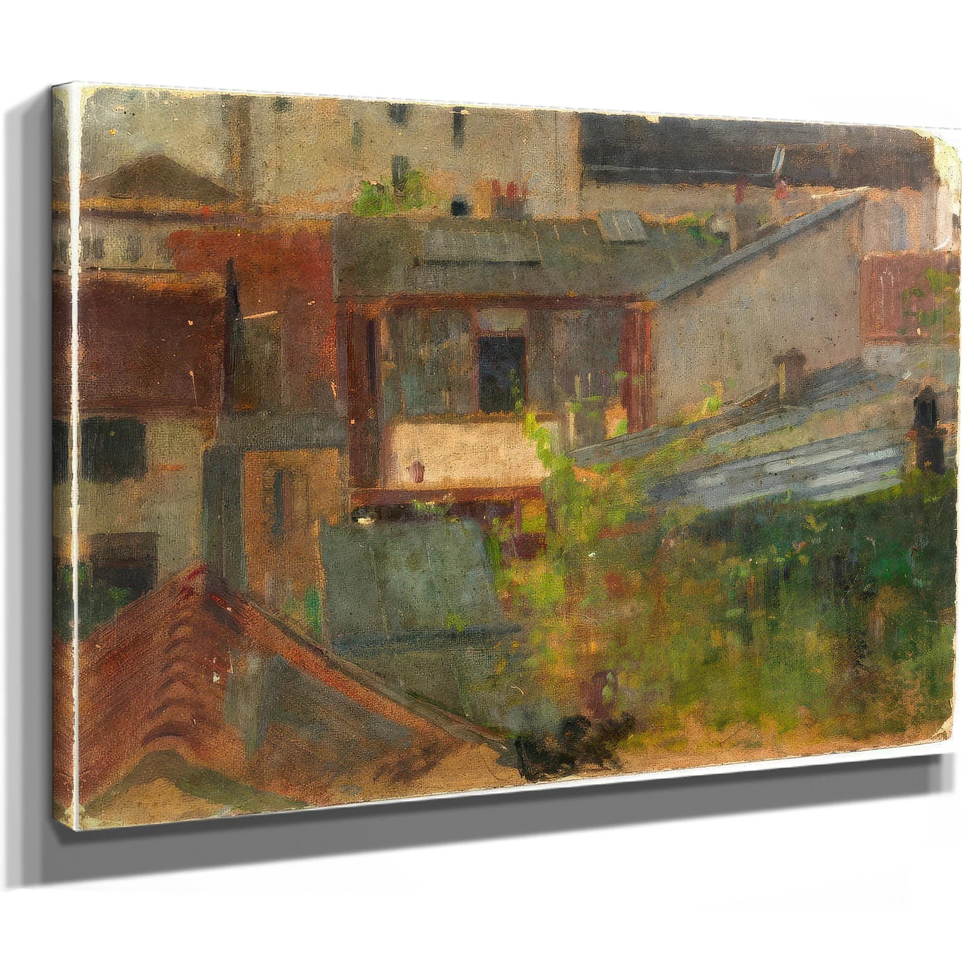 Rooftops By Alice Pike Barney Fine Art Print