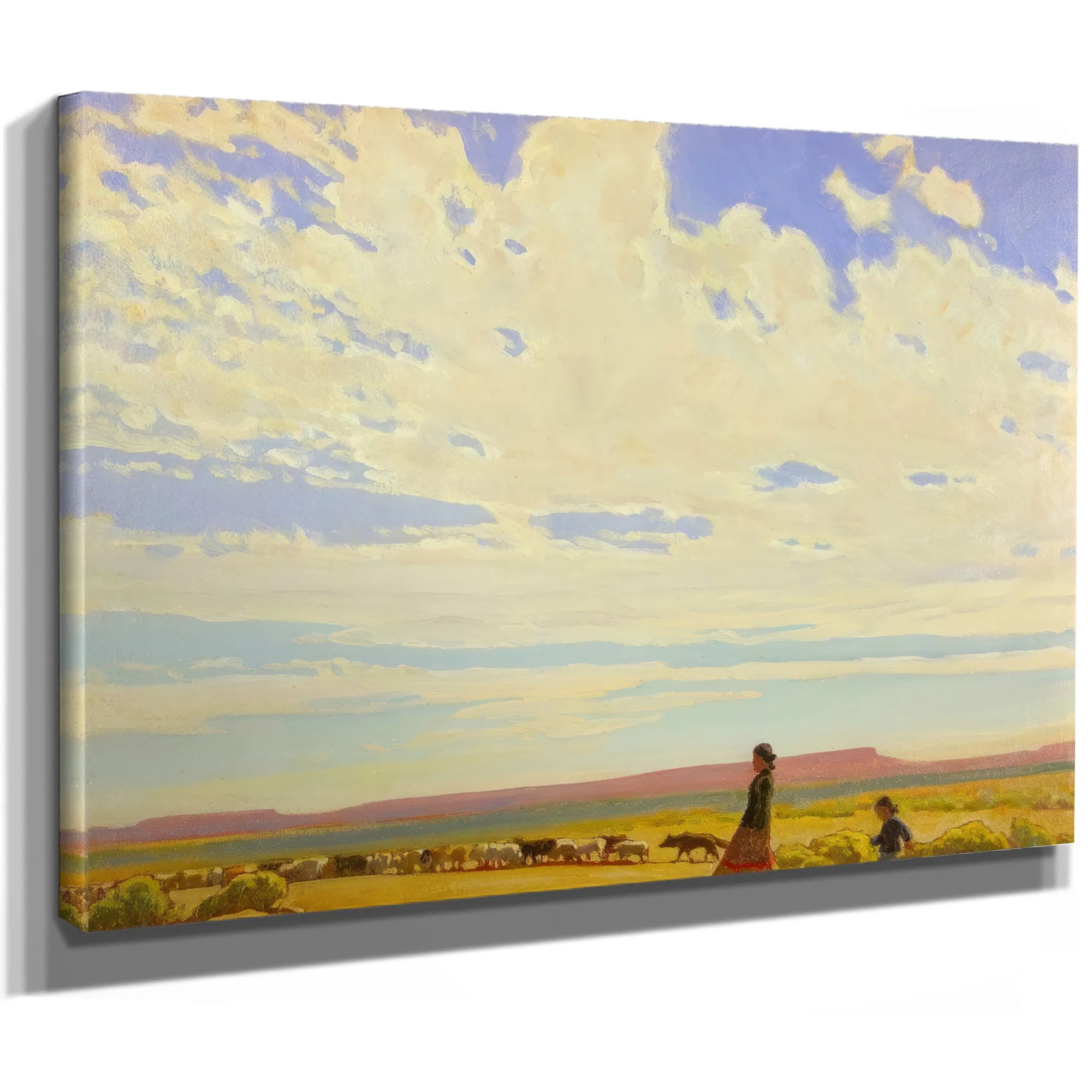 The Edge Of Autumn By Maynard Dixon Fine Art Print