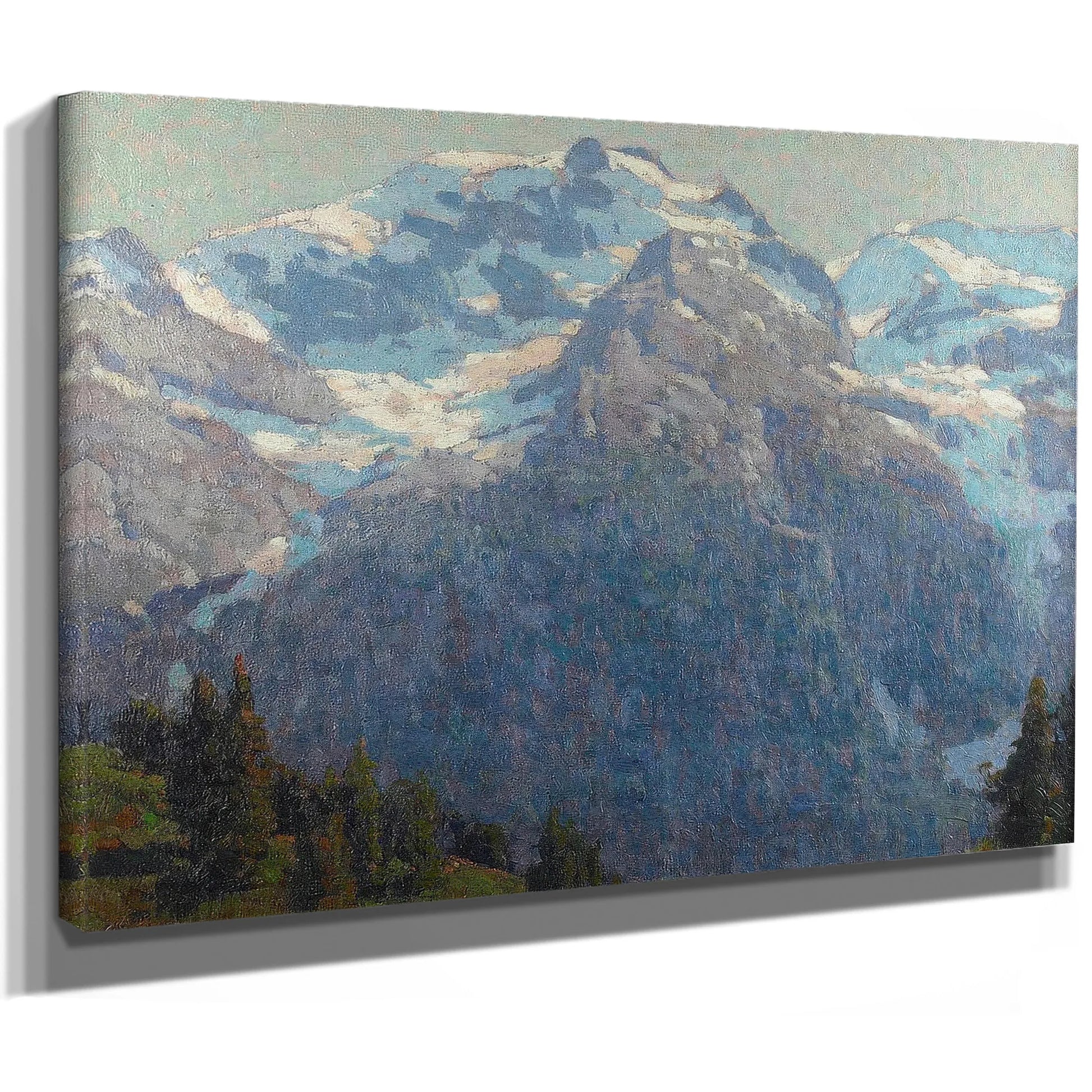 Majestic Alpine Scene By Edgar Payne Fine Art Print