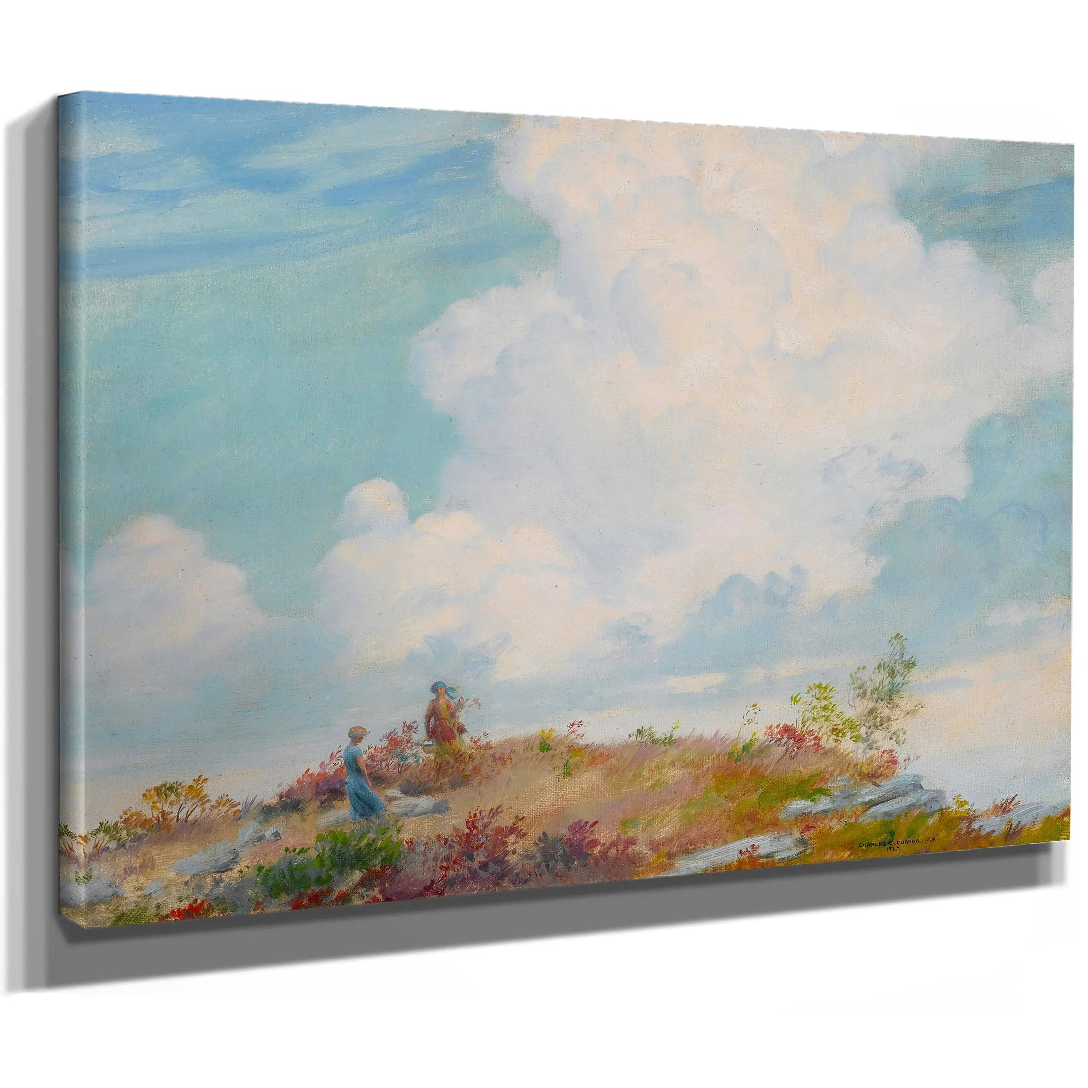 Pink Cloud Over Mountain (1925) by Charles Courtney Curran