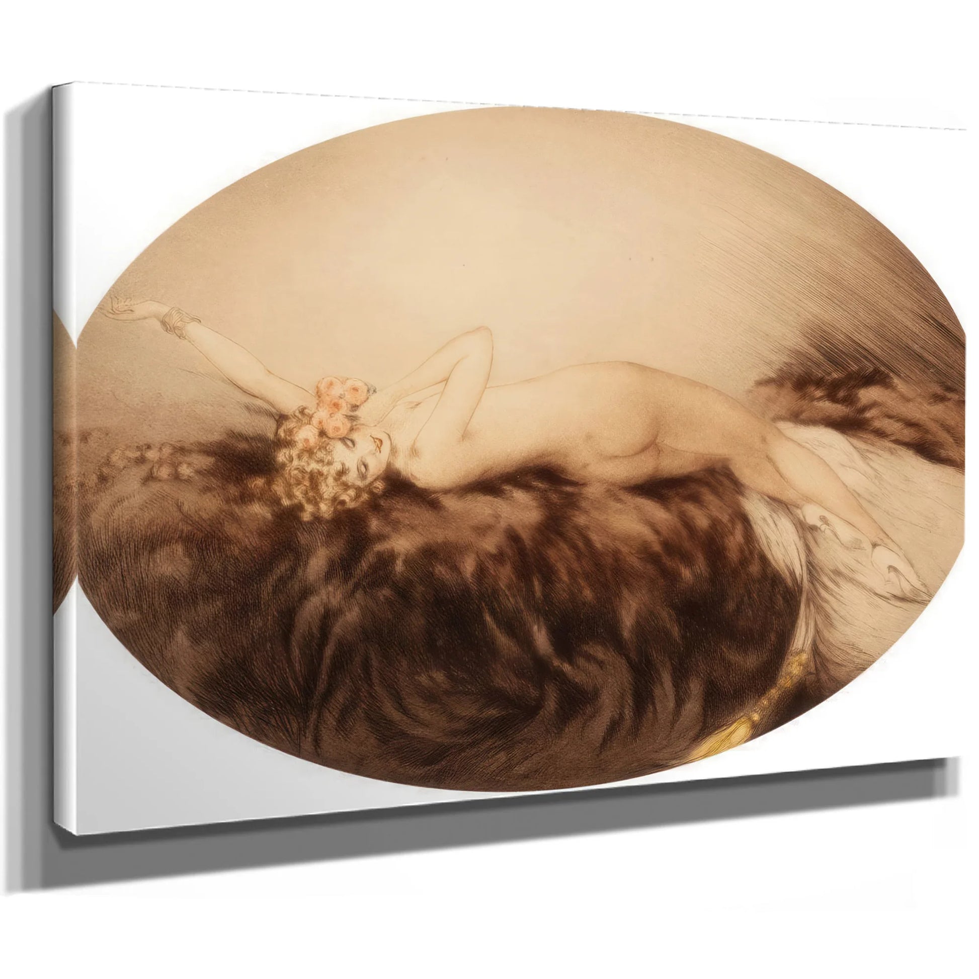 Venus 1928 By Louis Icart Fine Art Print