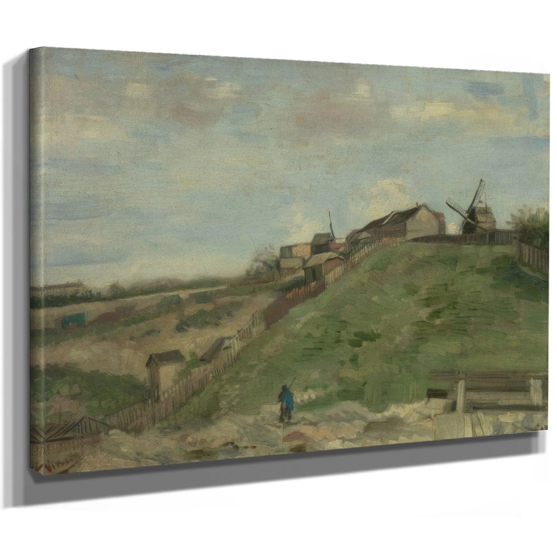 The Hill Of Montmartre With Stone Quarry By Vincent Van Gogh Fine Art Print