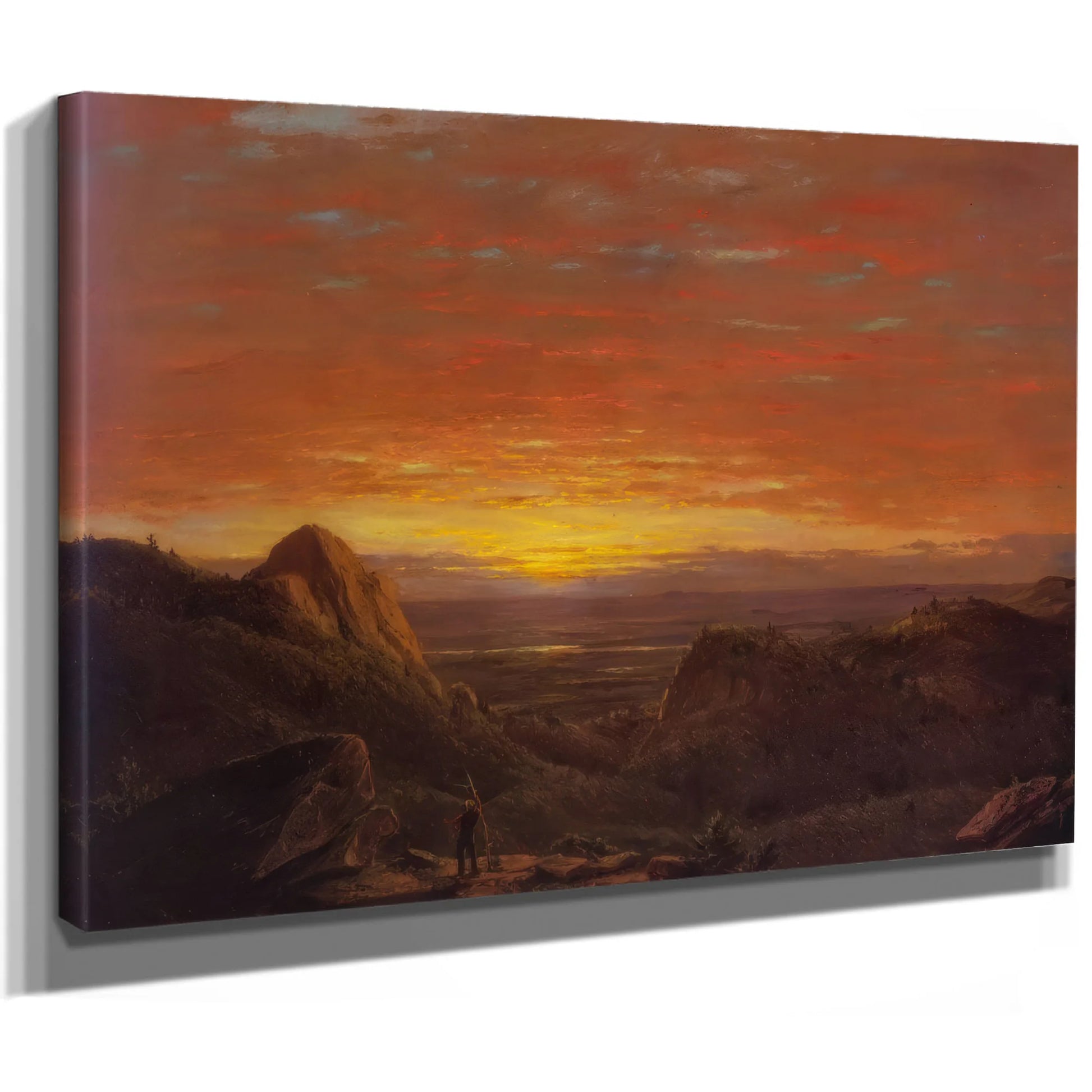 Morning 1848 By Frederic Edwin Church Fine Art Print